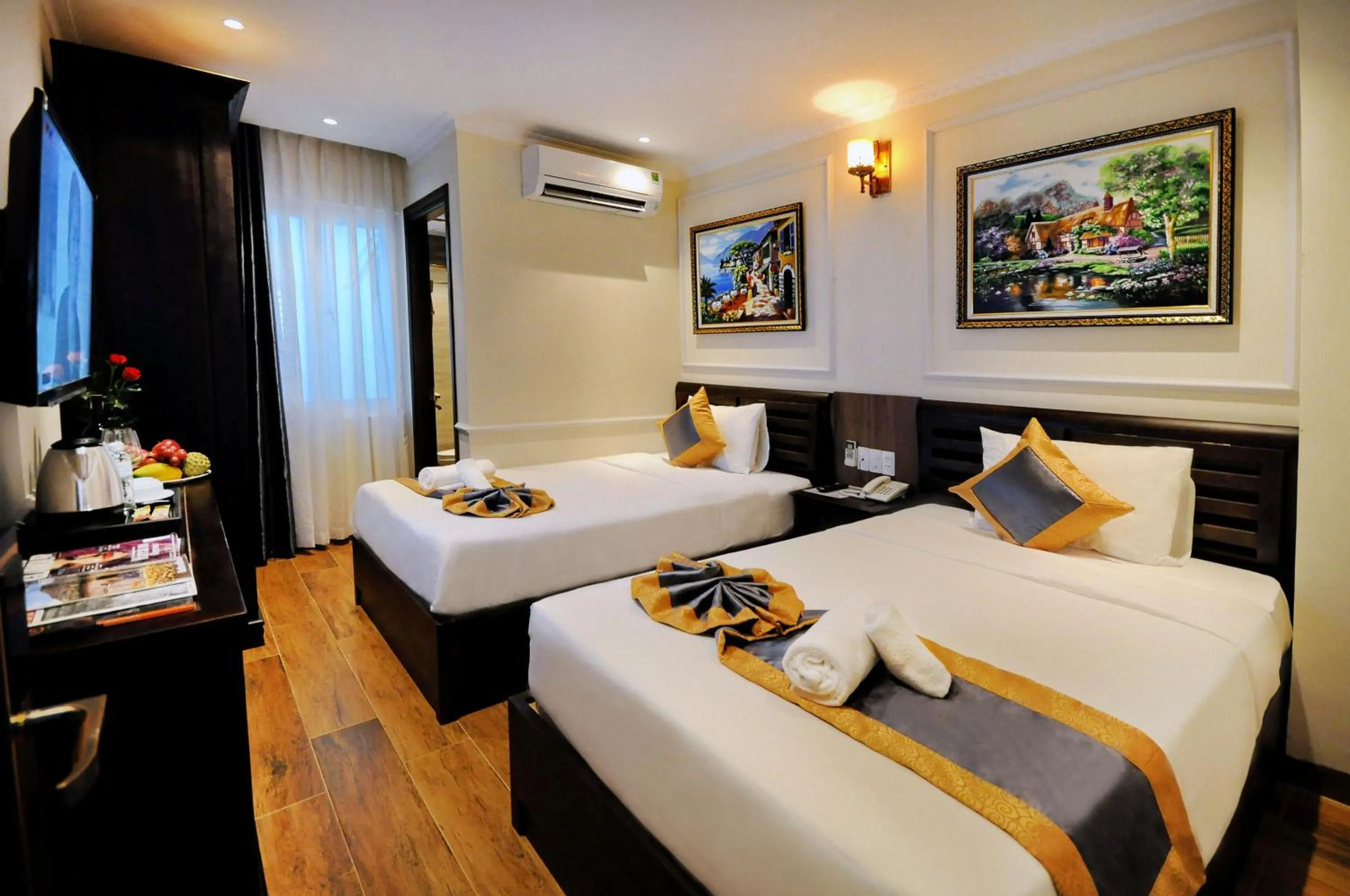 Bed in Apollo Hotel Nha Trang Beach