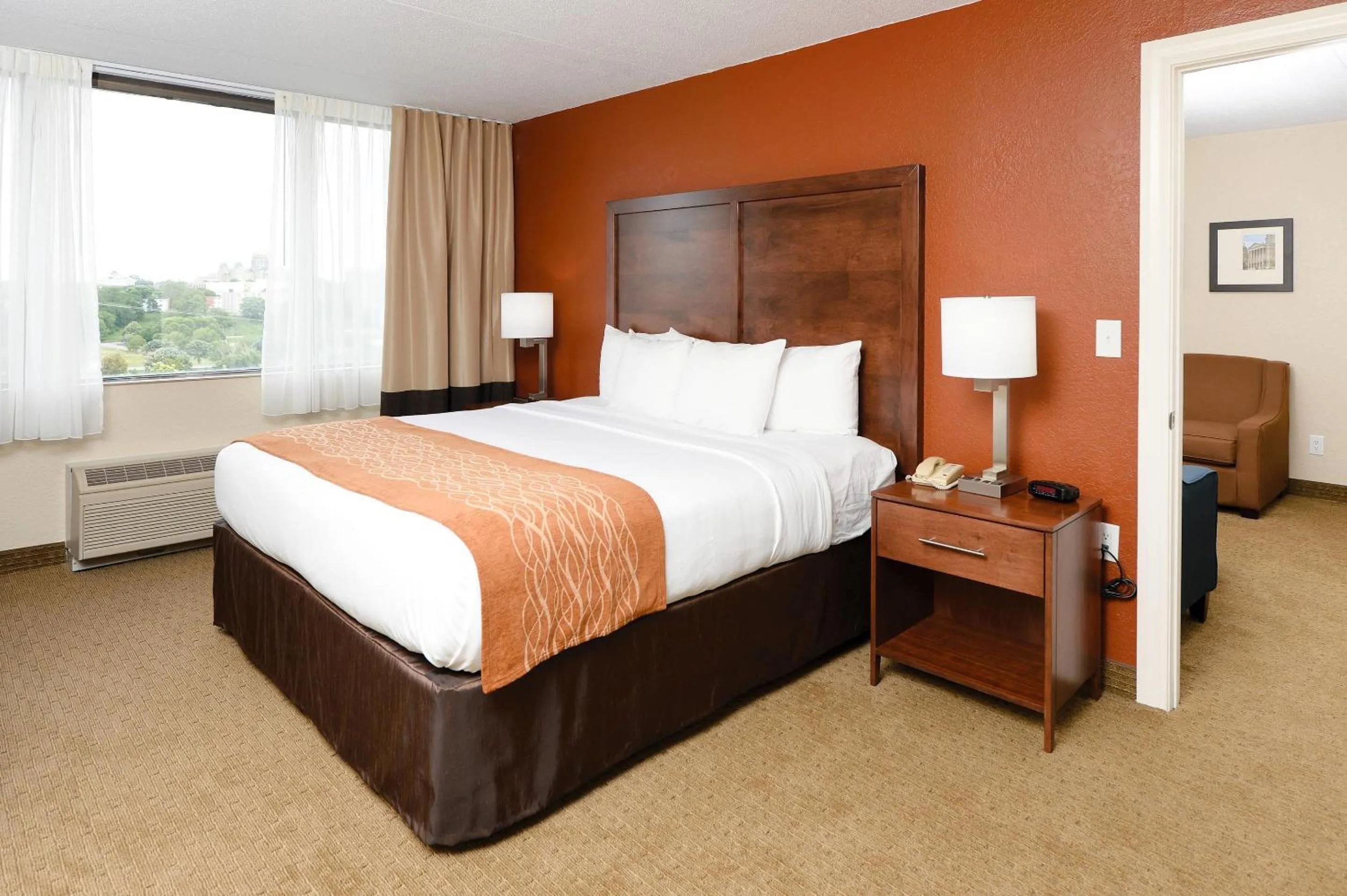 Bedroom, Bed in Comfort Inn & Suites Event Center