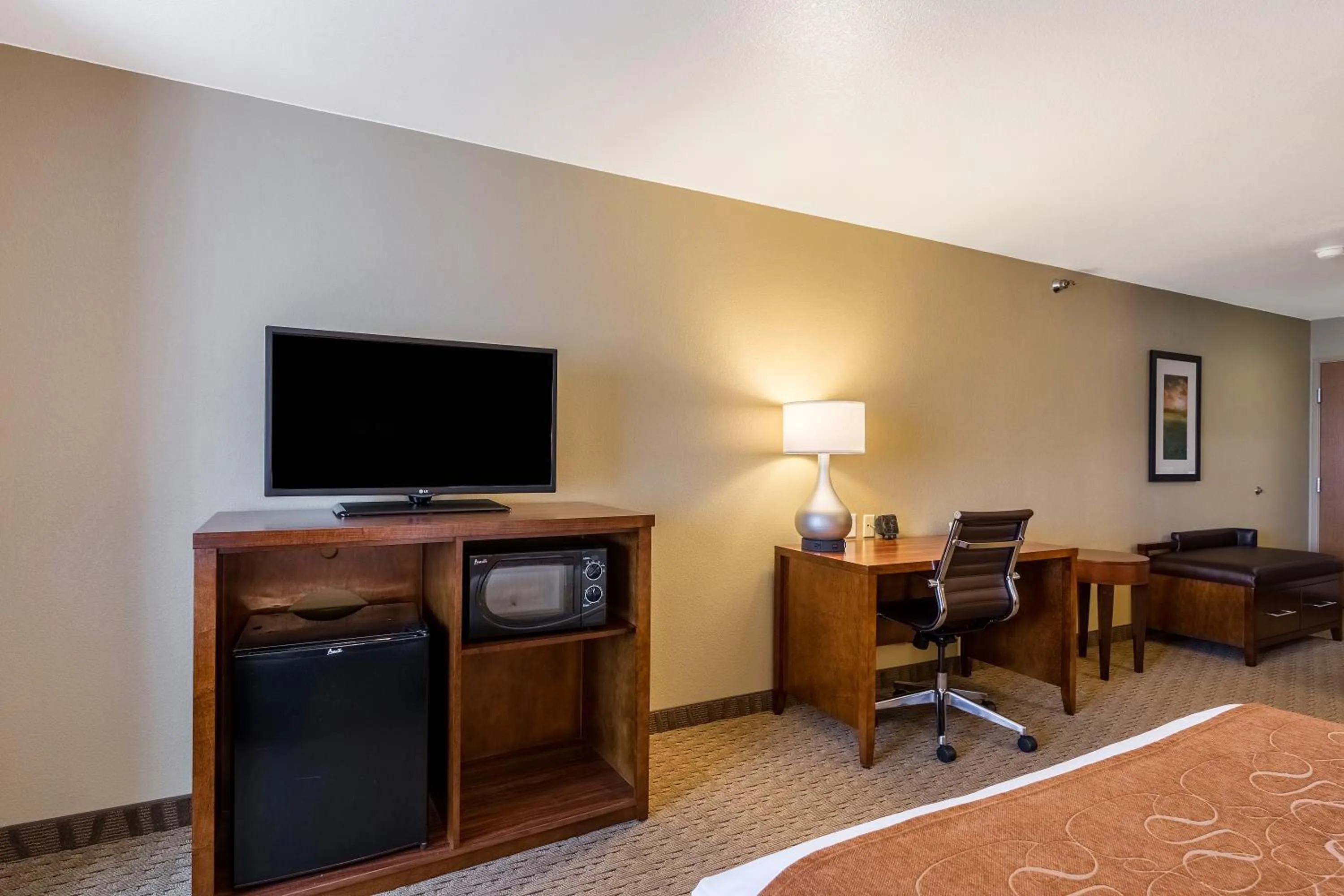 Guests, Bed in Comfort Suites Burlington