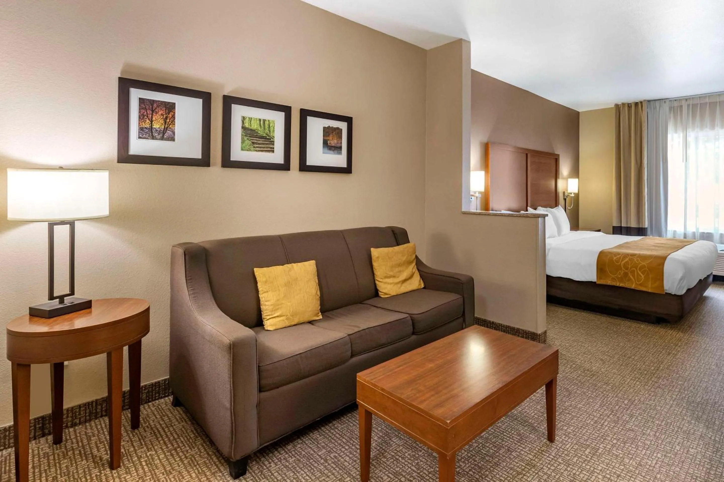 Bedroom, Bed in Comfort Suites Coralville I-80