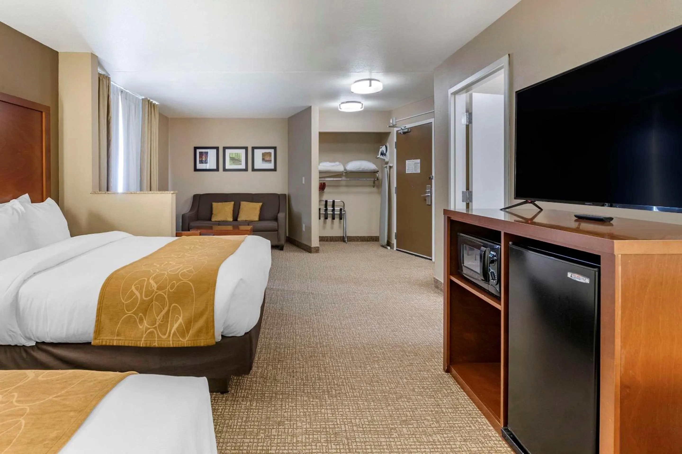 Bedroom, Bed in Comfort Suites Coralville I-80