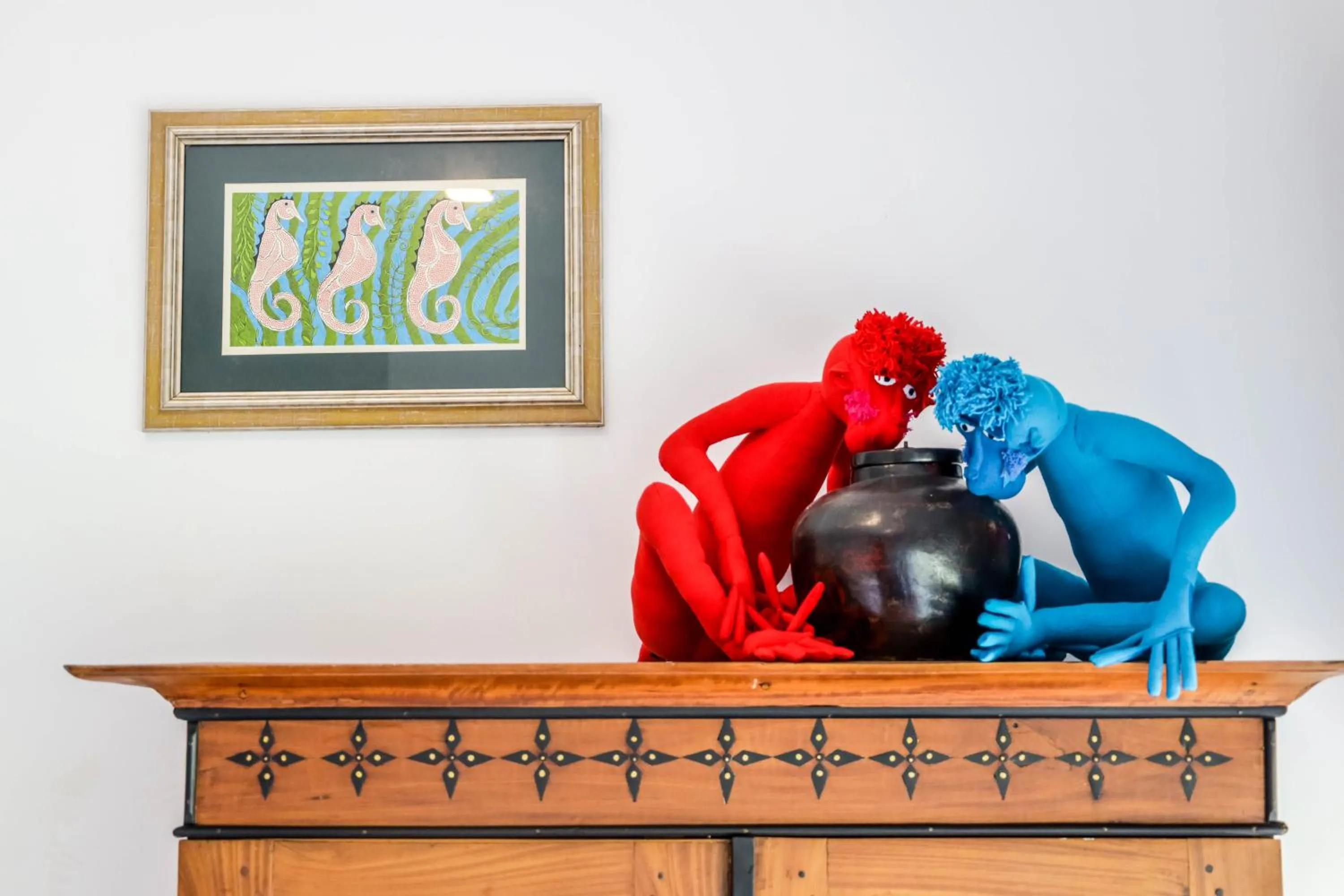 Decorative detail in The Flame Tree Estate & Hotel