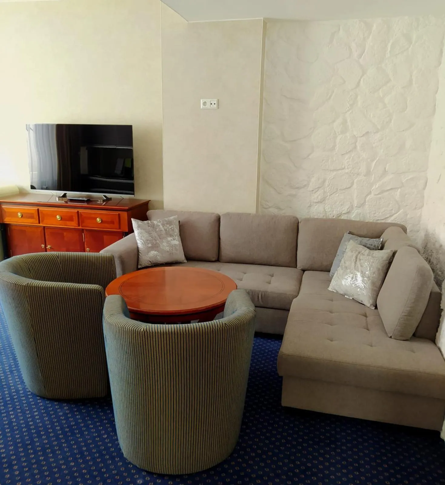 Living room in Fürstenhof Wernigerode Garni