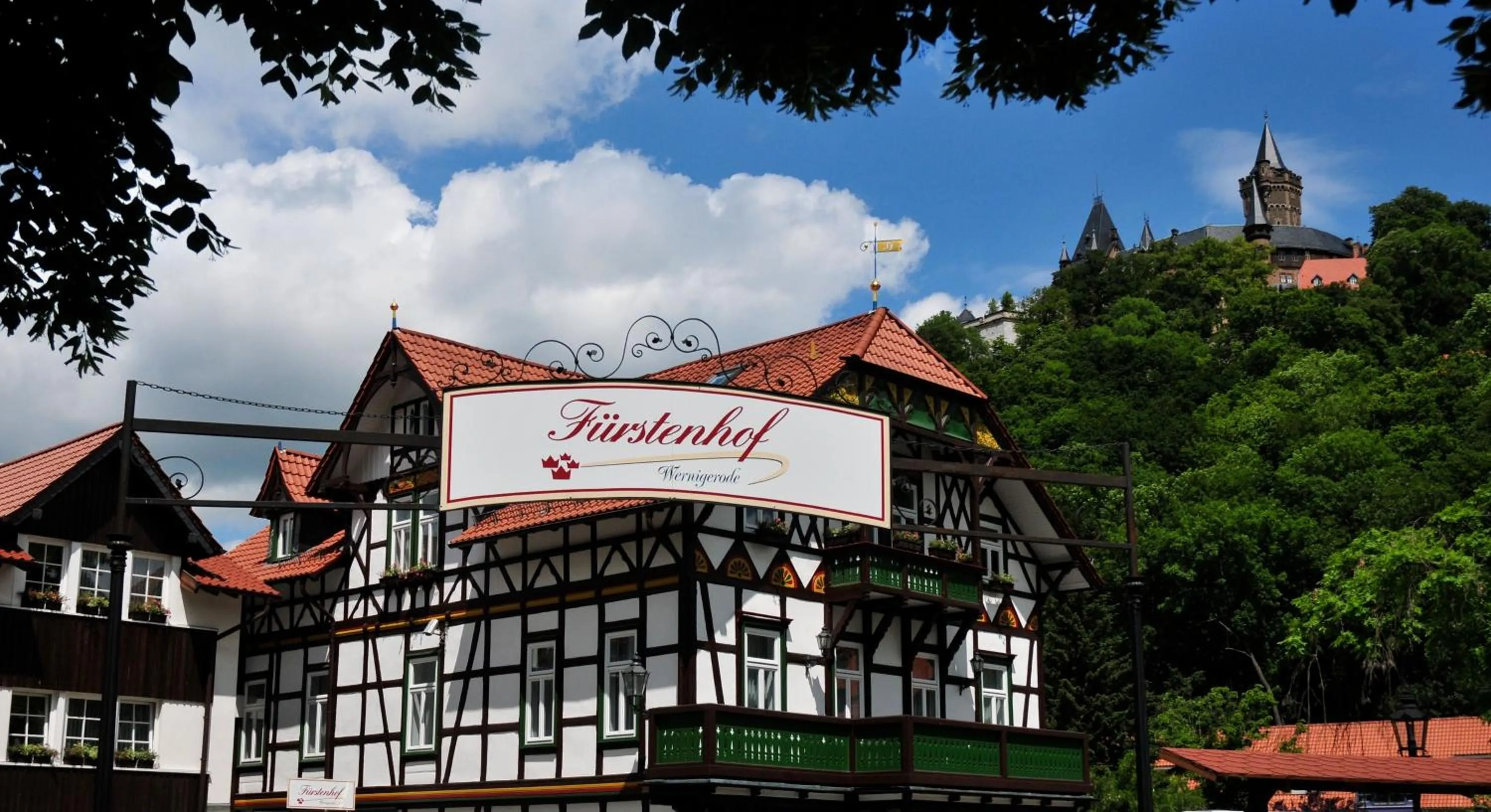 Property building in Fürstenhof Wernigerode Garni