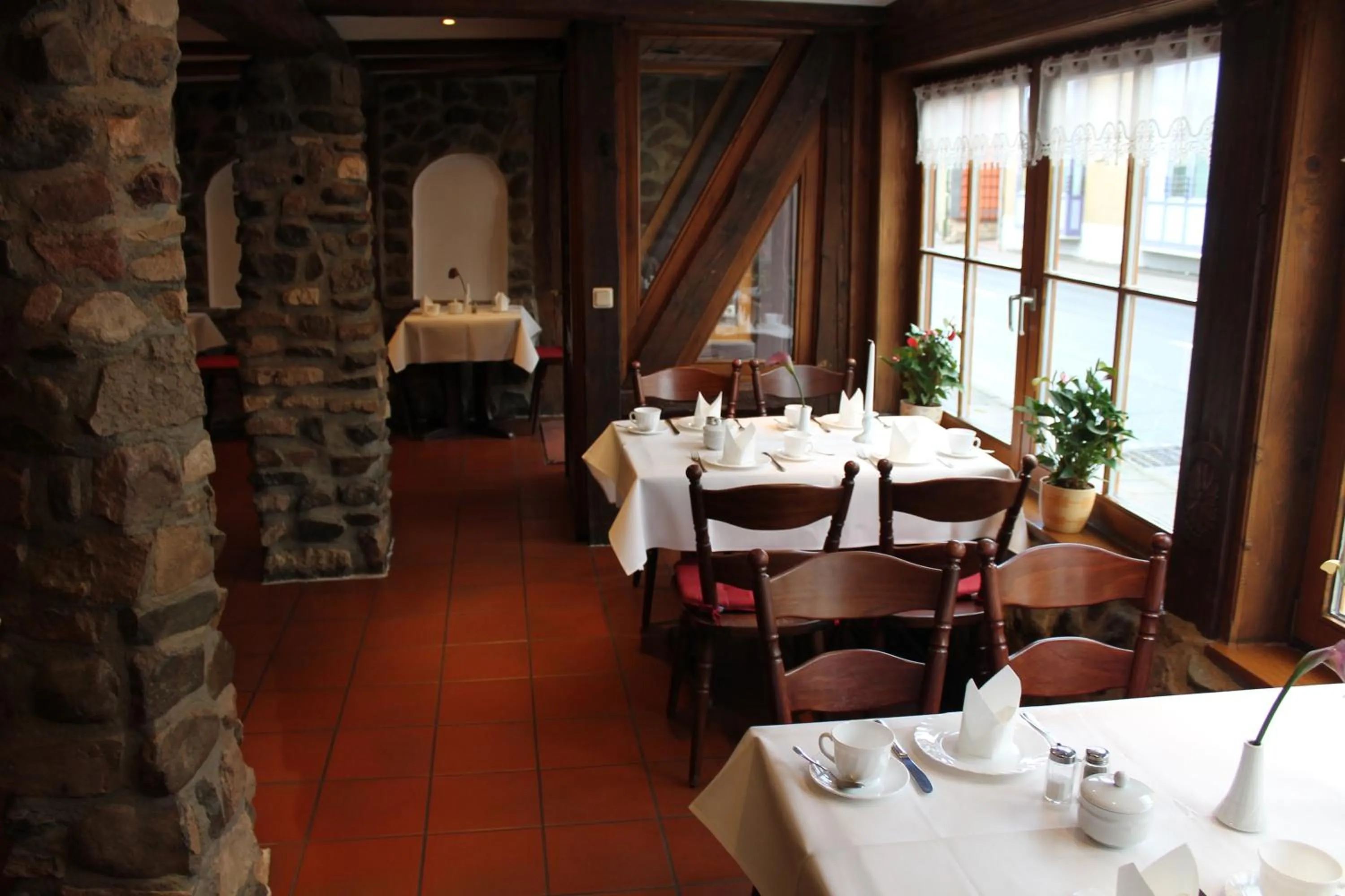 Restaurant/places to eat in Fürstenhof Wernigerode Garni