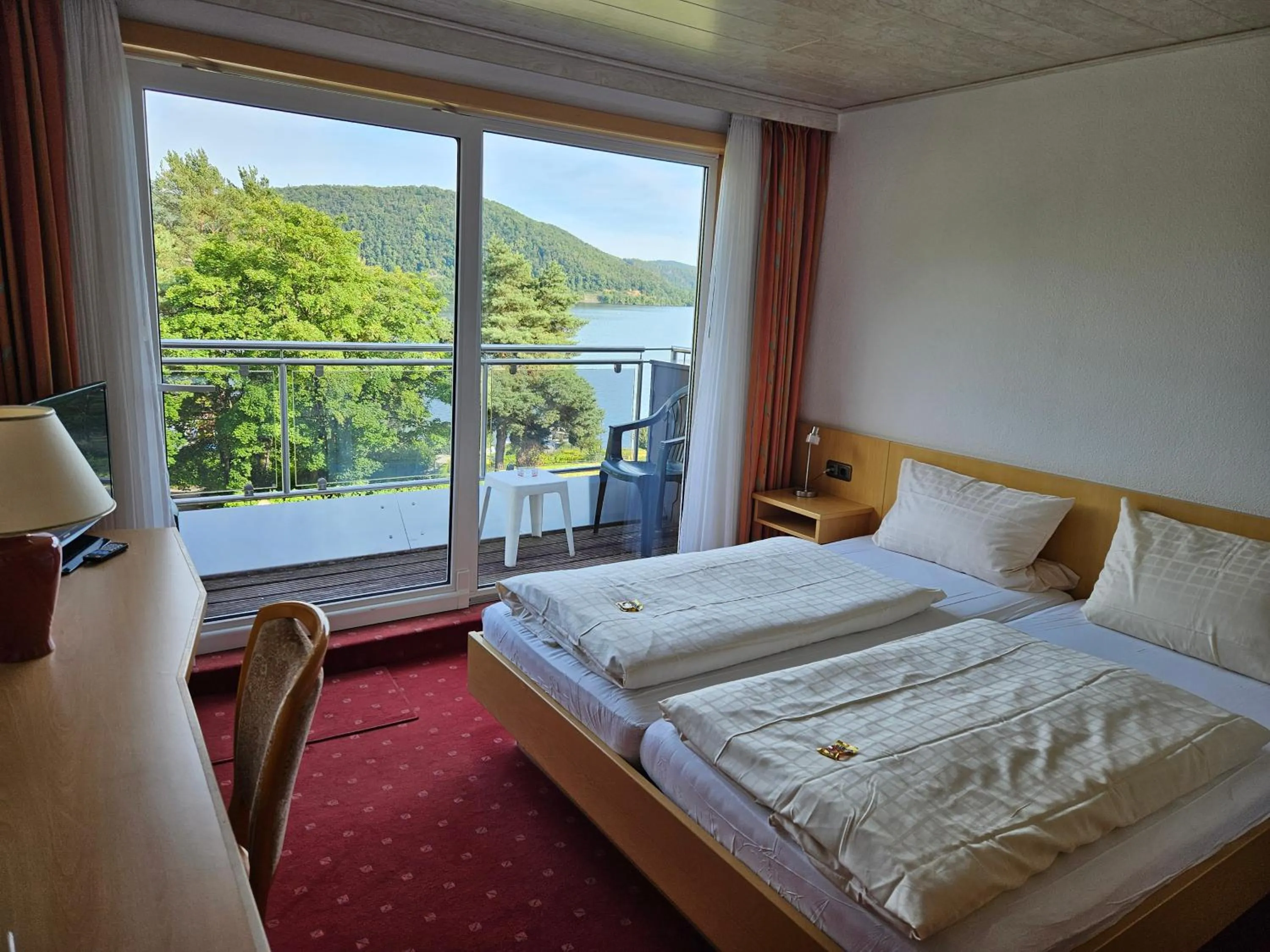 Bed in Seehotel Andree & Gästehaus Seehof