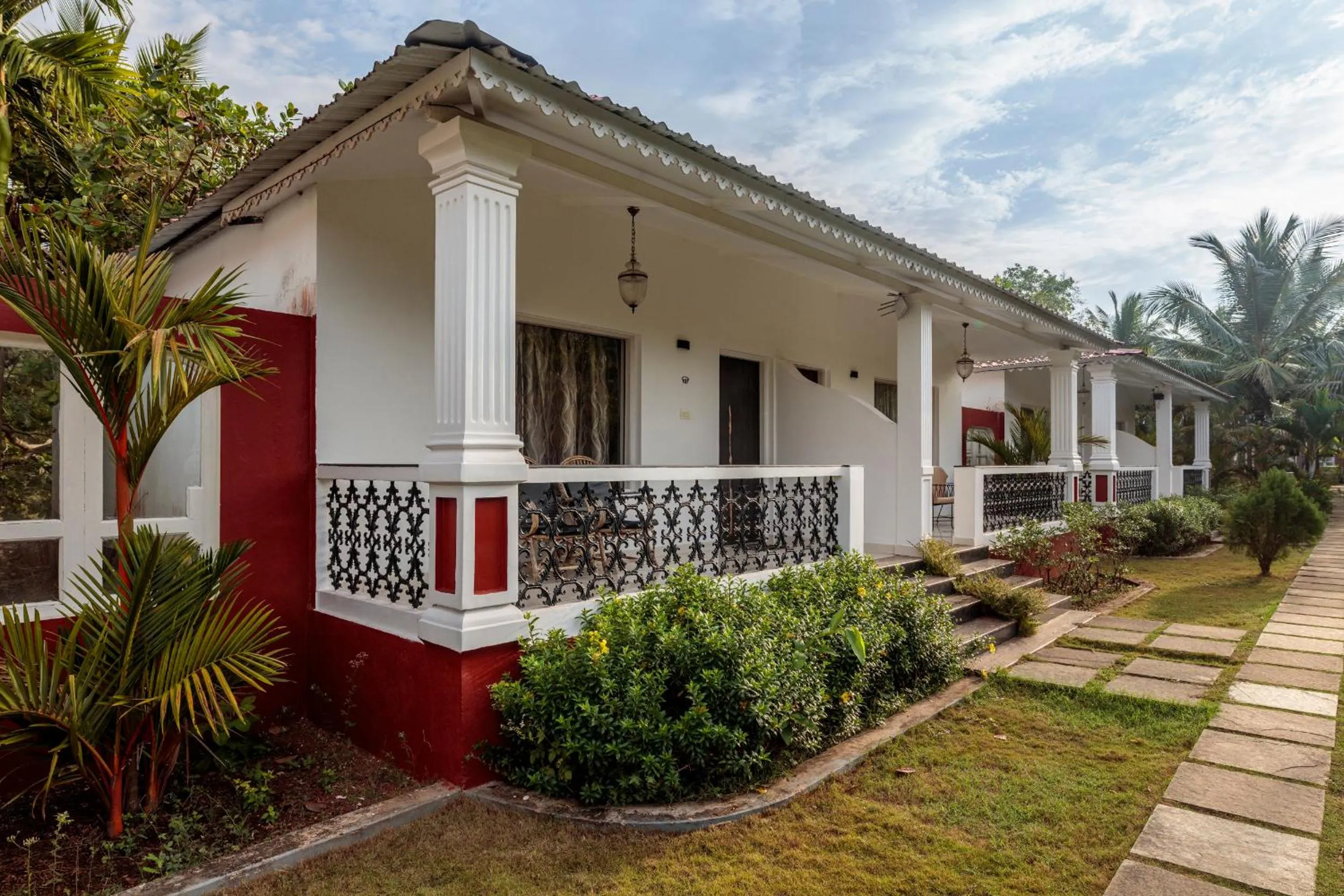 Facade/entrance in Wild Berry Resort Agonda