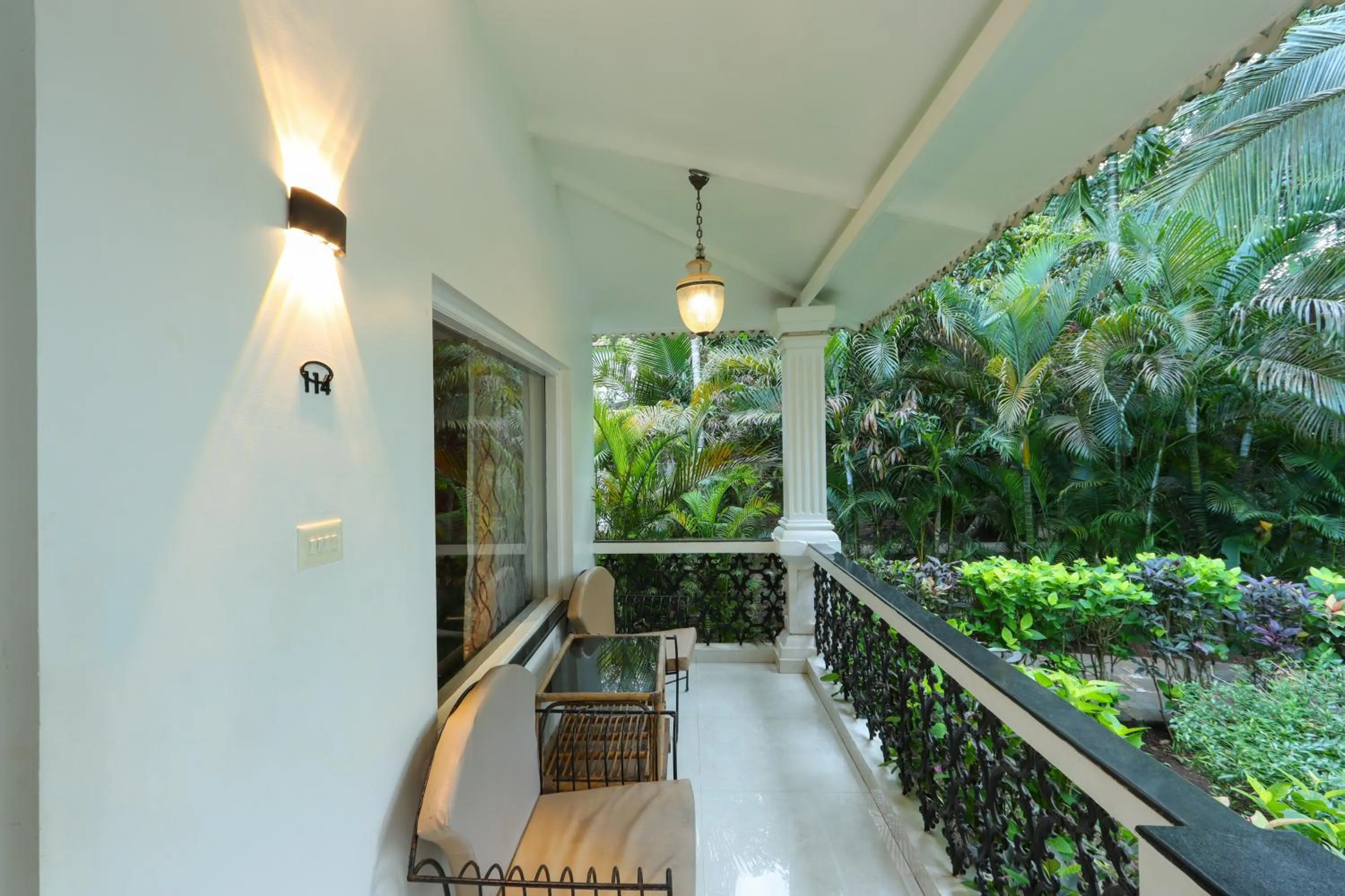 Balcony/Terrace in Wild Berry Resort Agonda