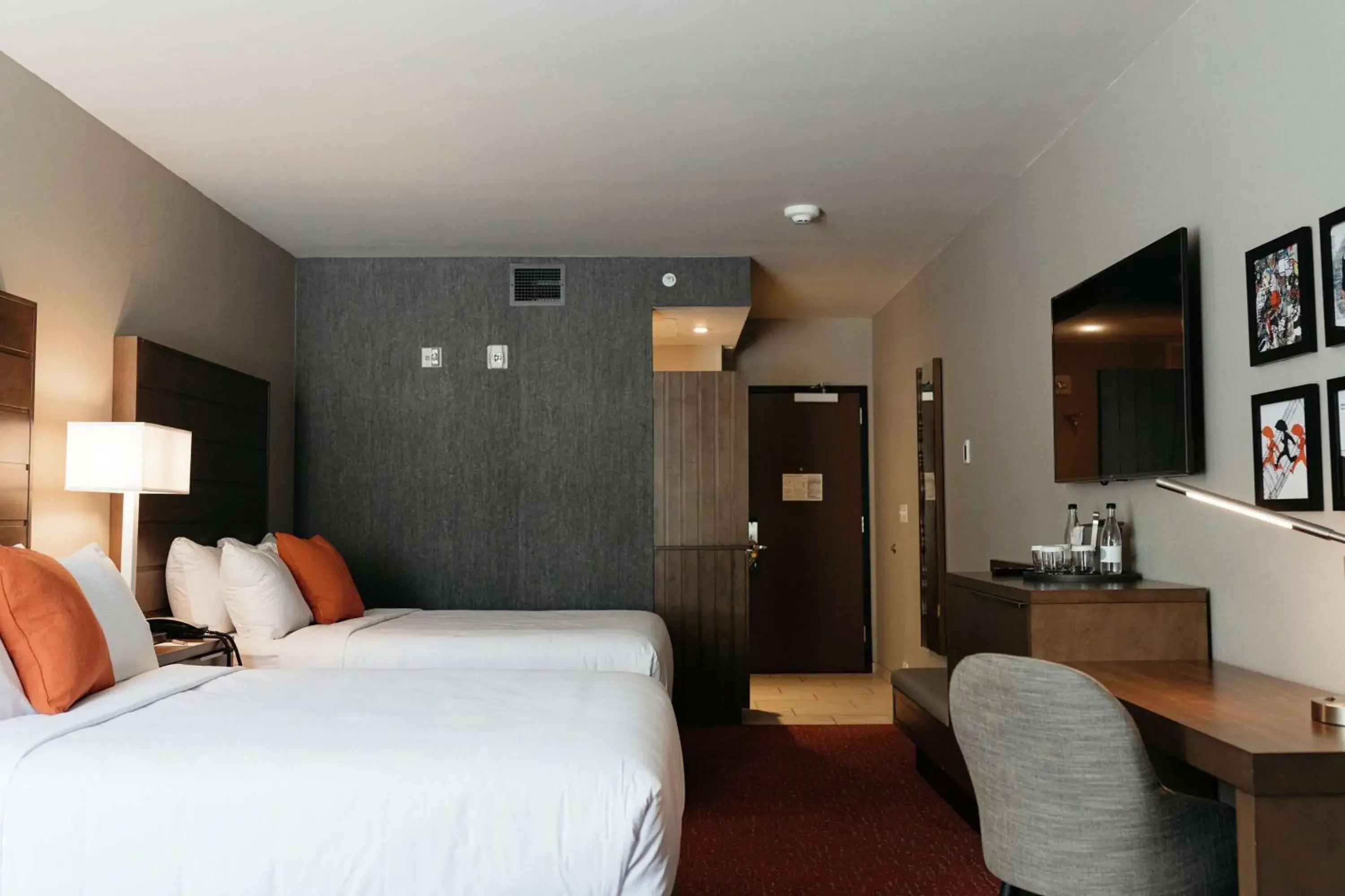 Queen Room with Two Queen Beds - Hearing Access in Revel Hotel, Tapestry Collection By Hilton Queen Room with Two Queen Beds - Hearing Access in Revel Hotel, Tapestry Collection By Hilton