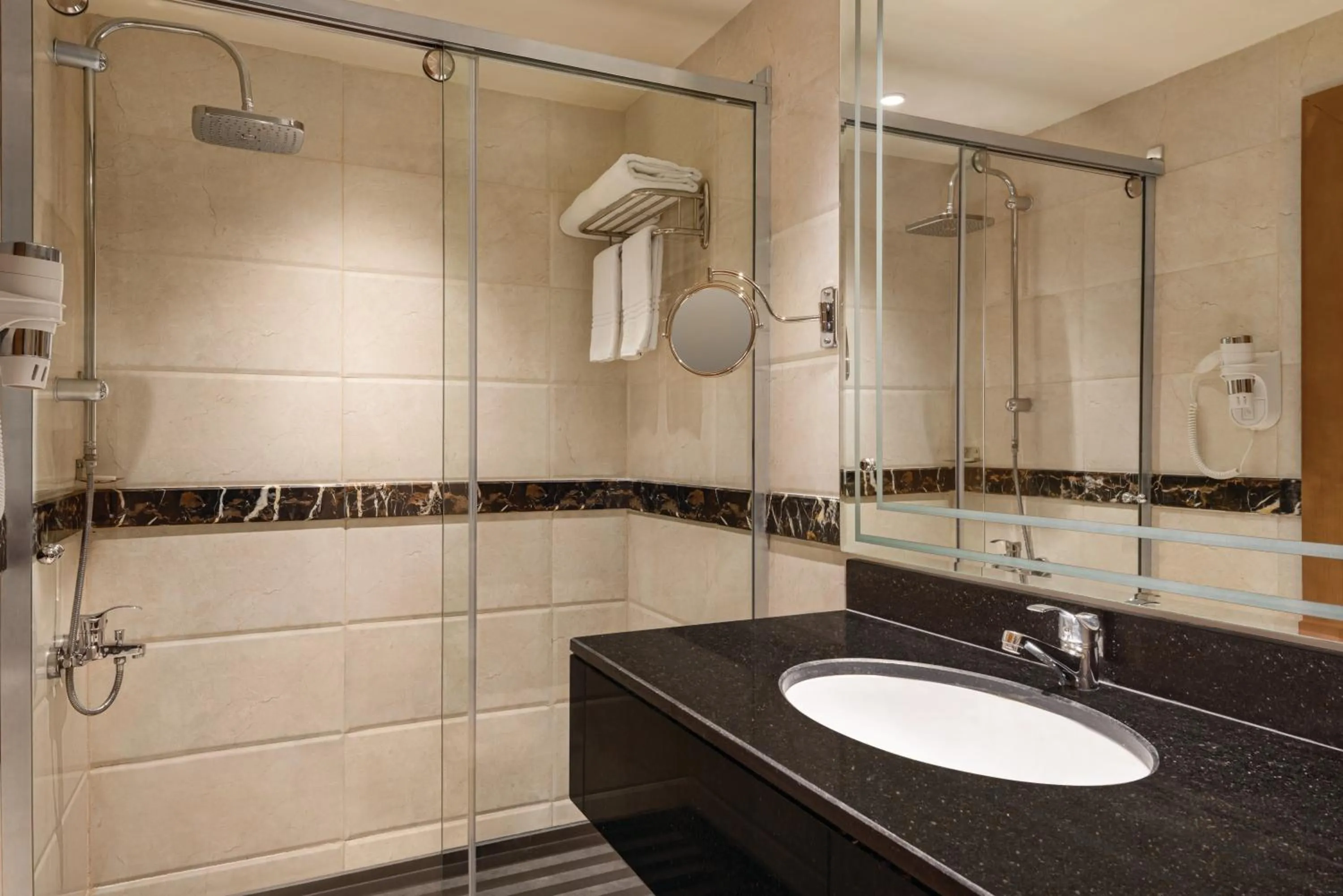 Bathroom in Vivid Jeddah Hotel, a member of Radisson Individuals