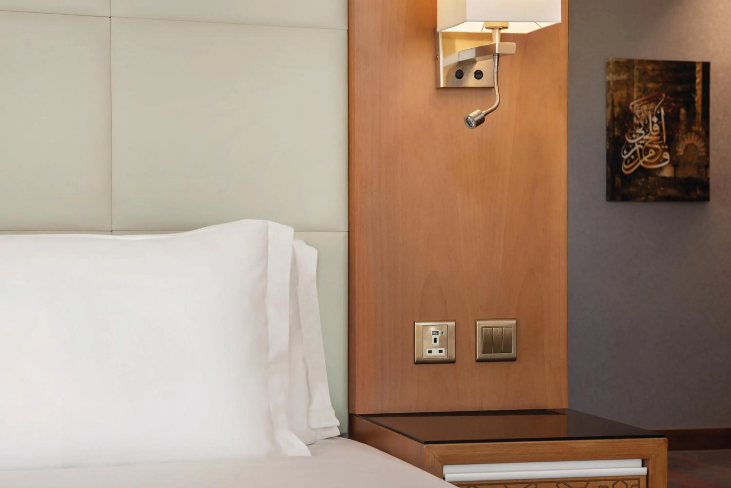 Bed in Vivid Jeddah Hotel, a member of Radisson Individuals