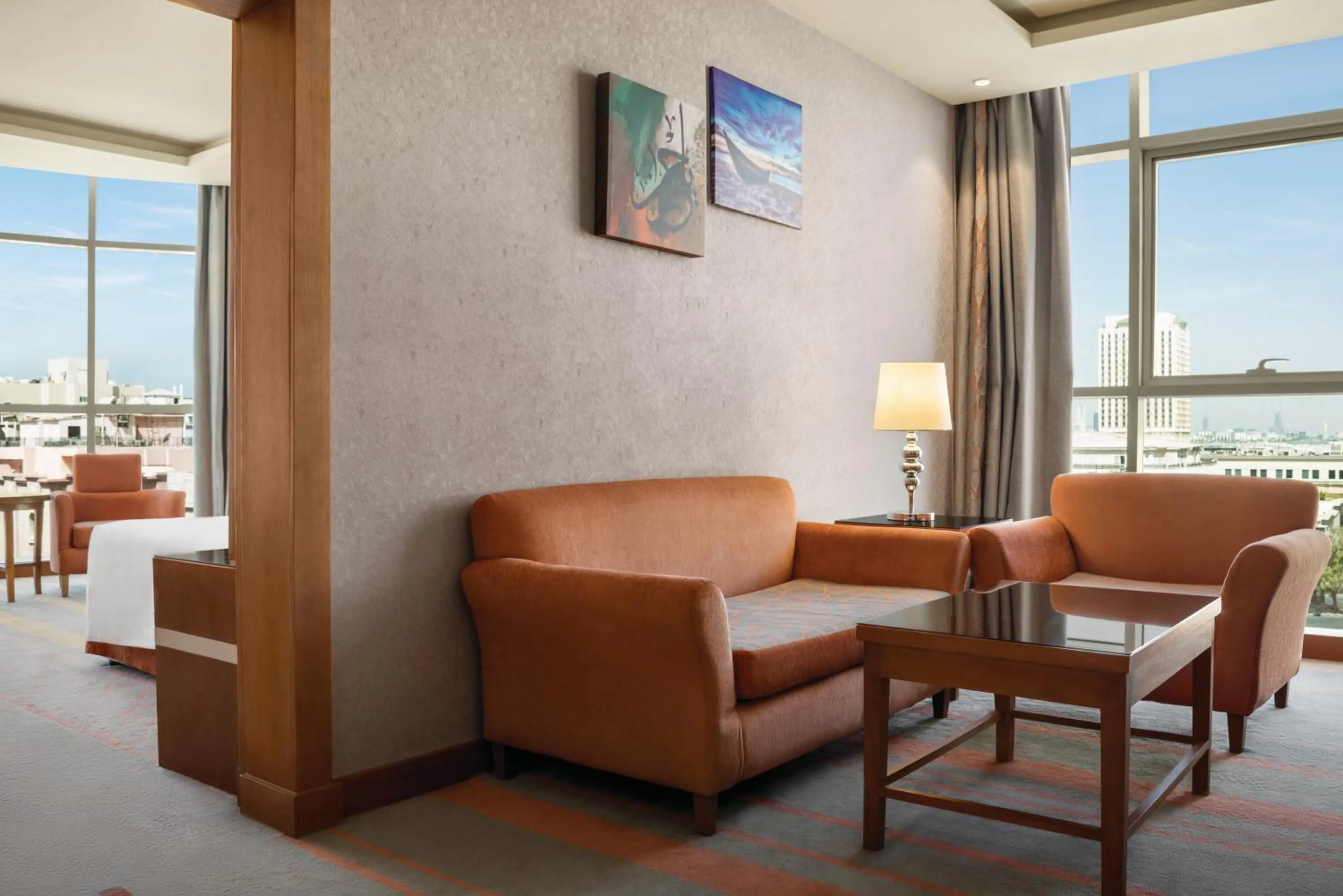 Living room in Vivid Jeddah Hotel, a member of Radisson Individuals