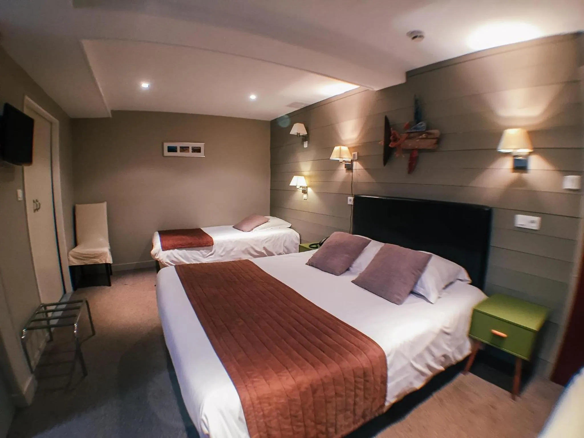 Bed in Le Relais des Iles