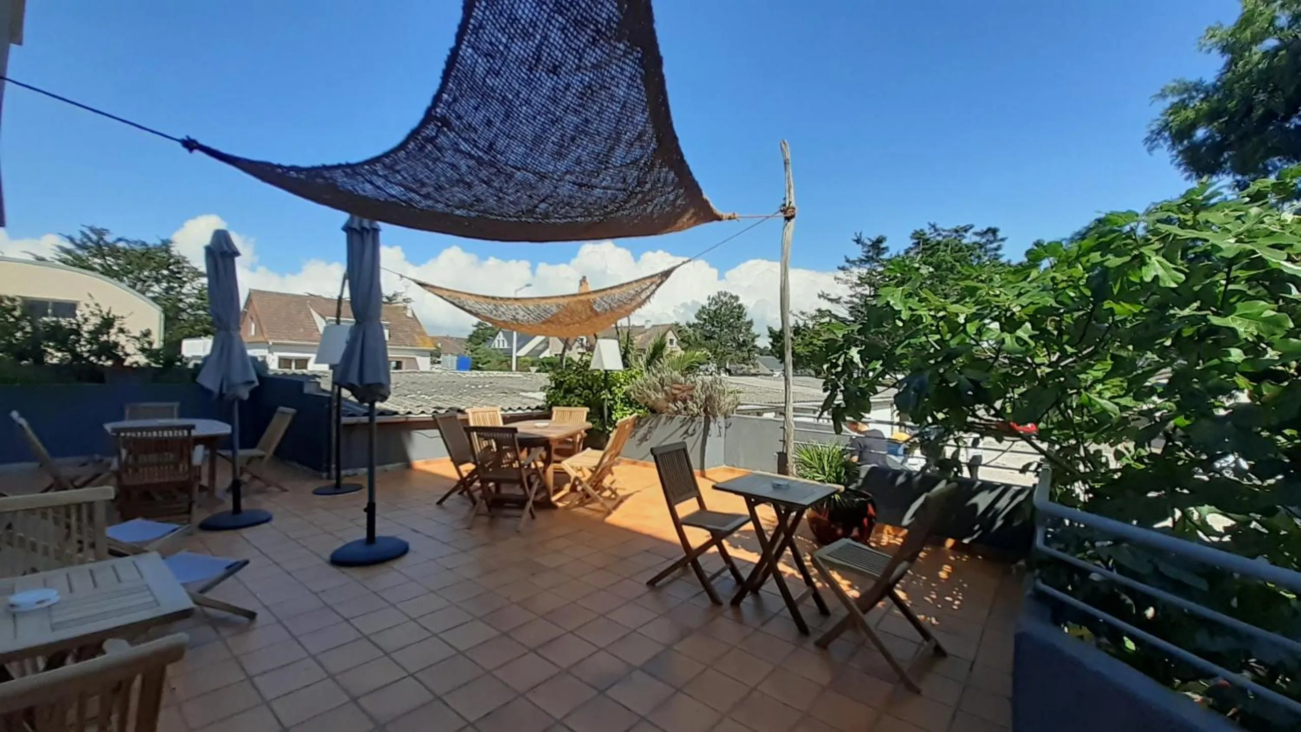 Patio in Le Relais des Iles