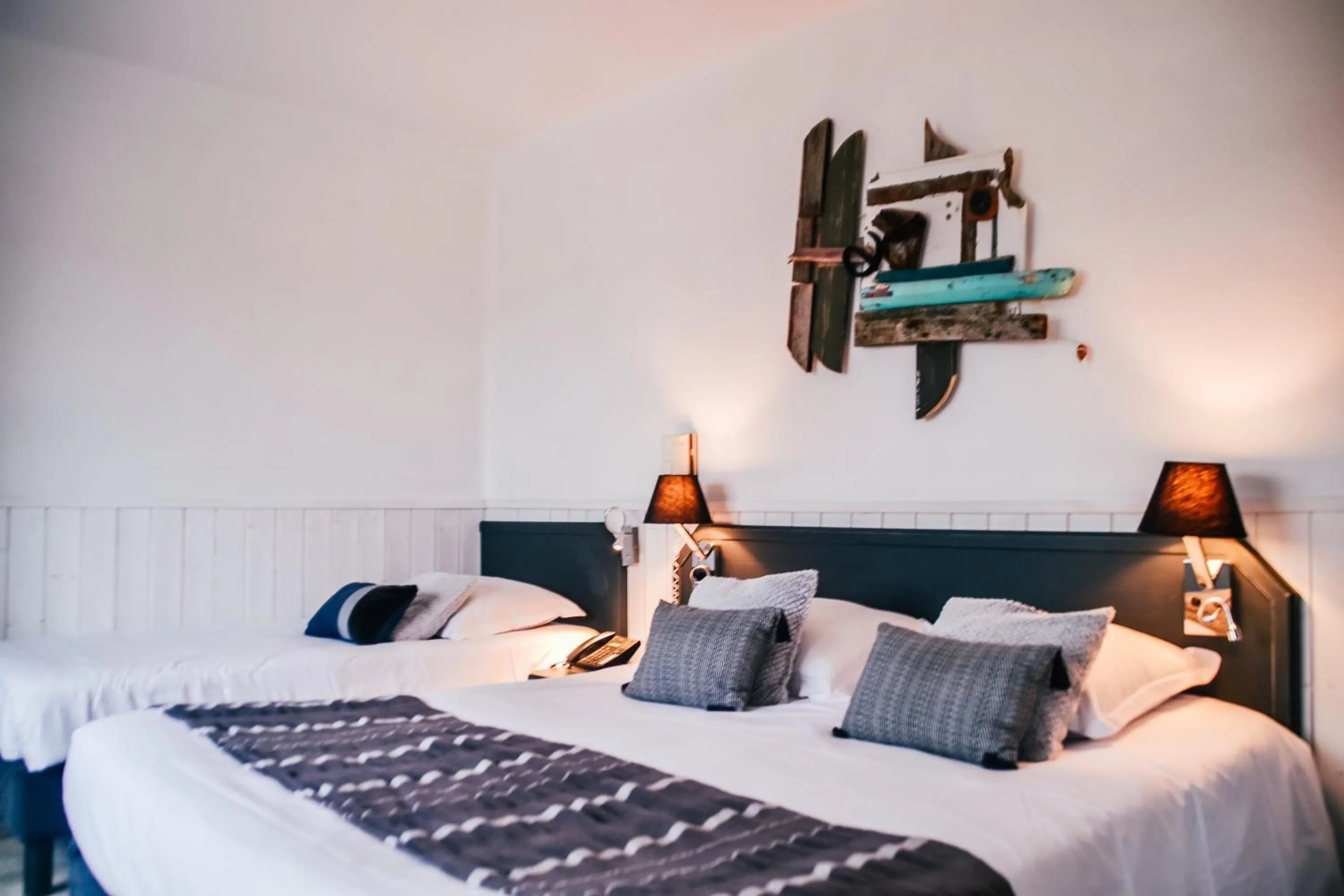 Bed in Le Relais des Iles