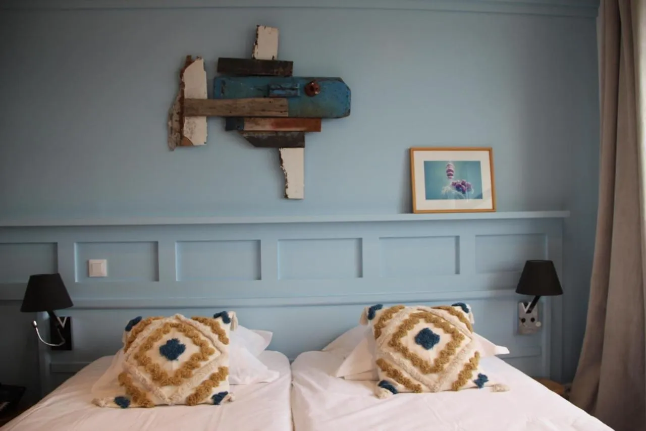 Bed in Le Relais des Iles