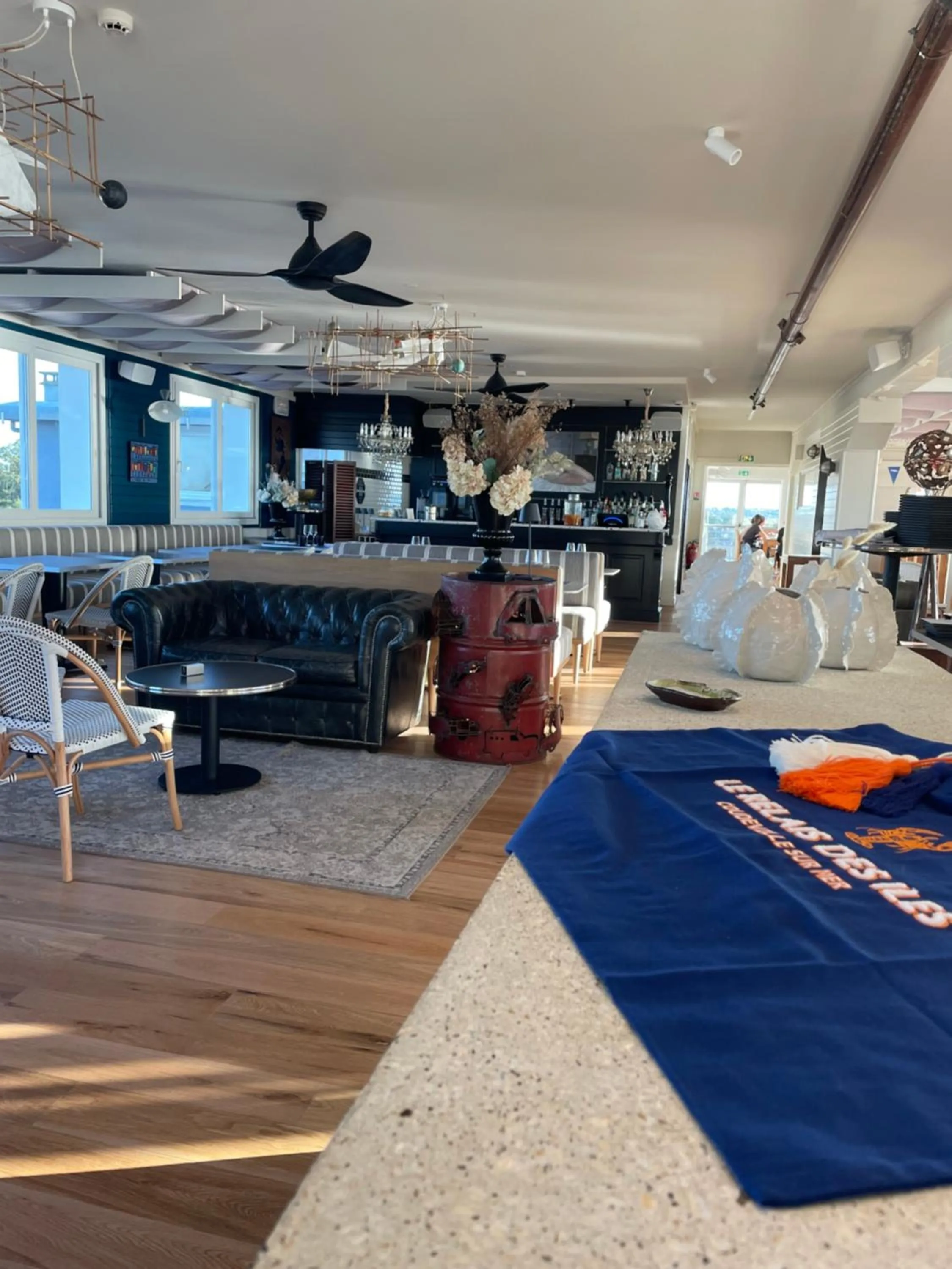 Restaurant/places to eat in Le Relais des Iles