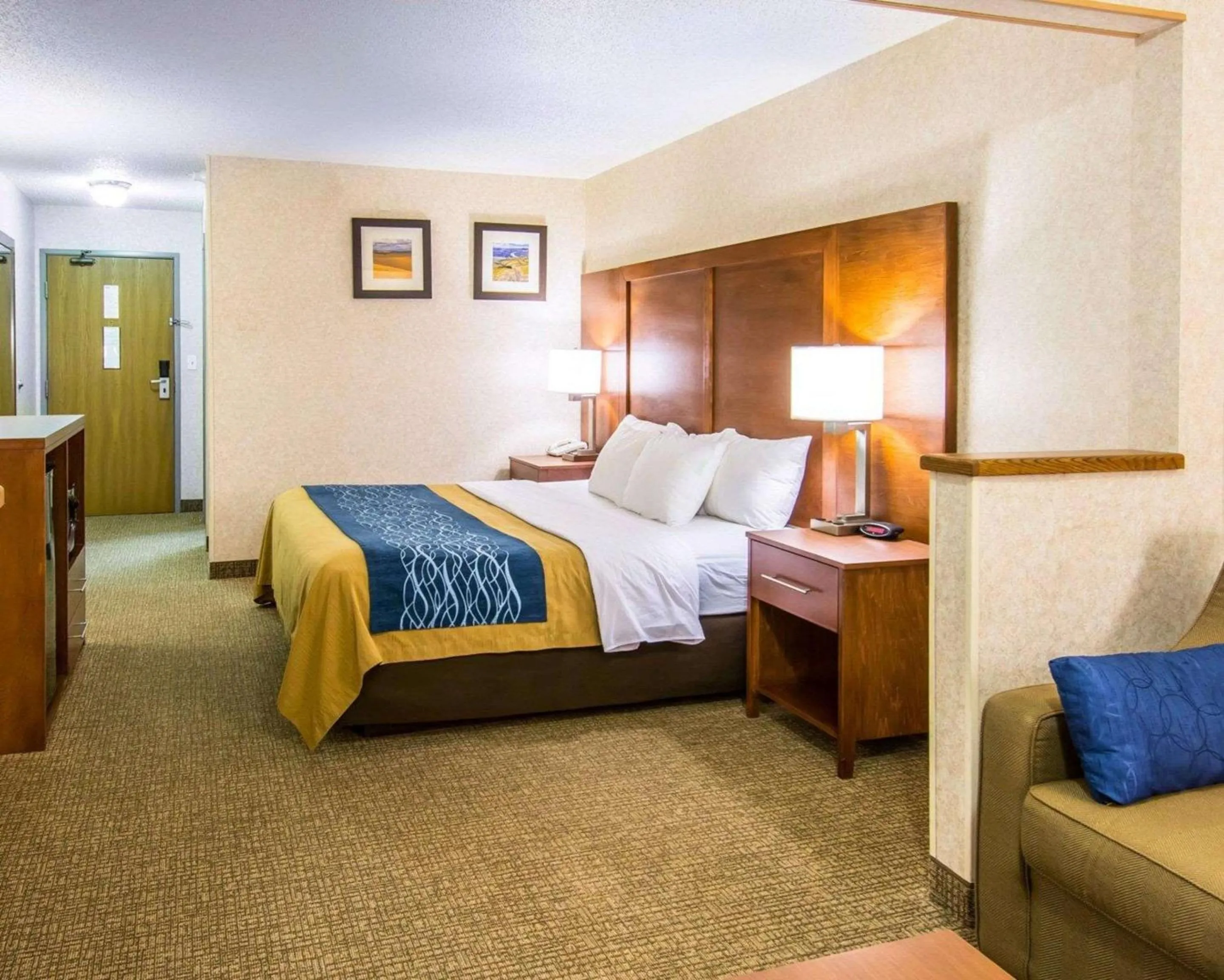 Photo of the whole room, Bed in Quality Inn Lewiston