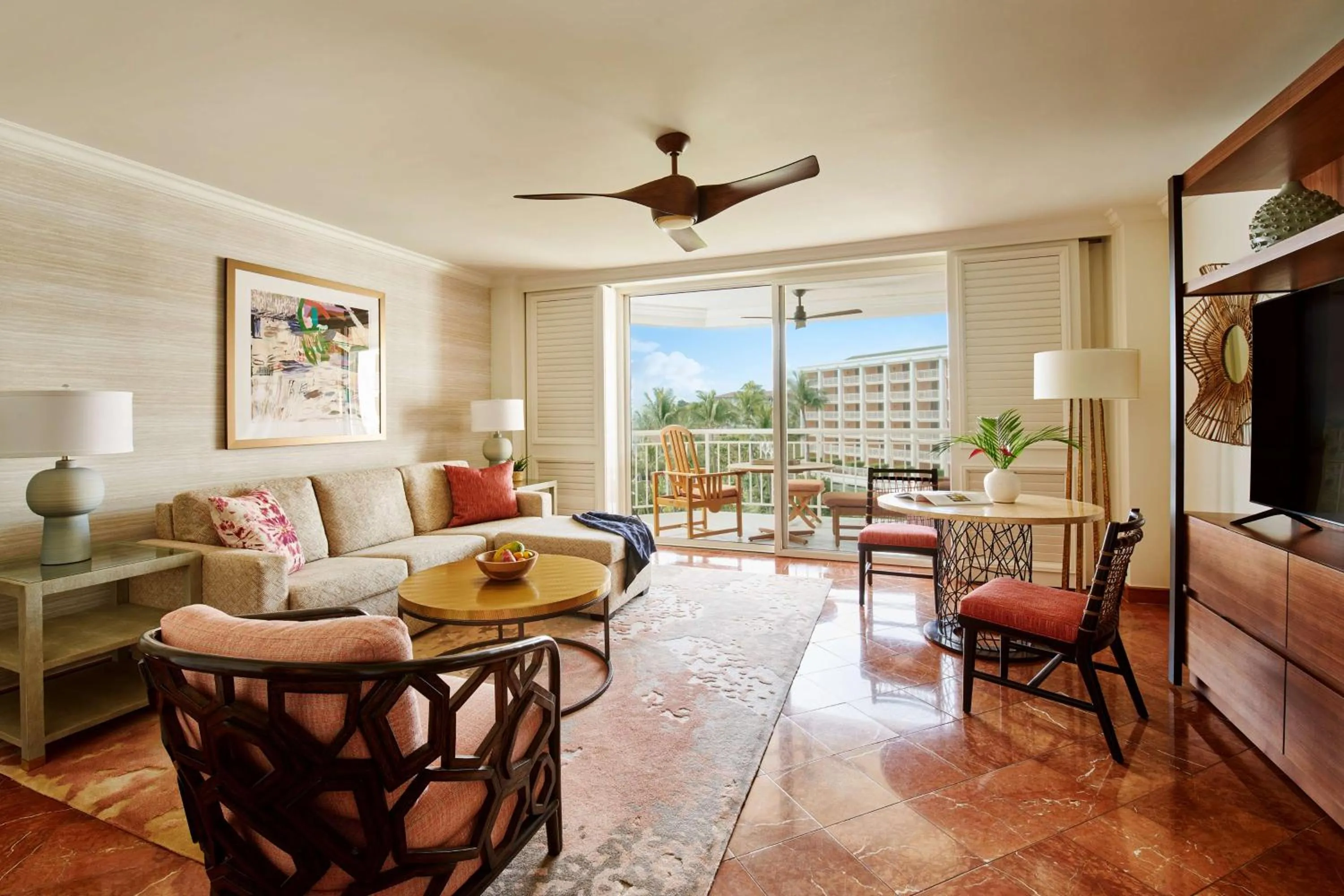 Balcony/Terrace in Grand Wailea Resort Hotel & Spa, A Waldorf Astoria Resort