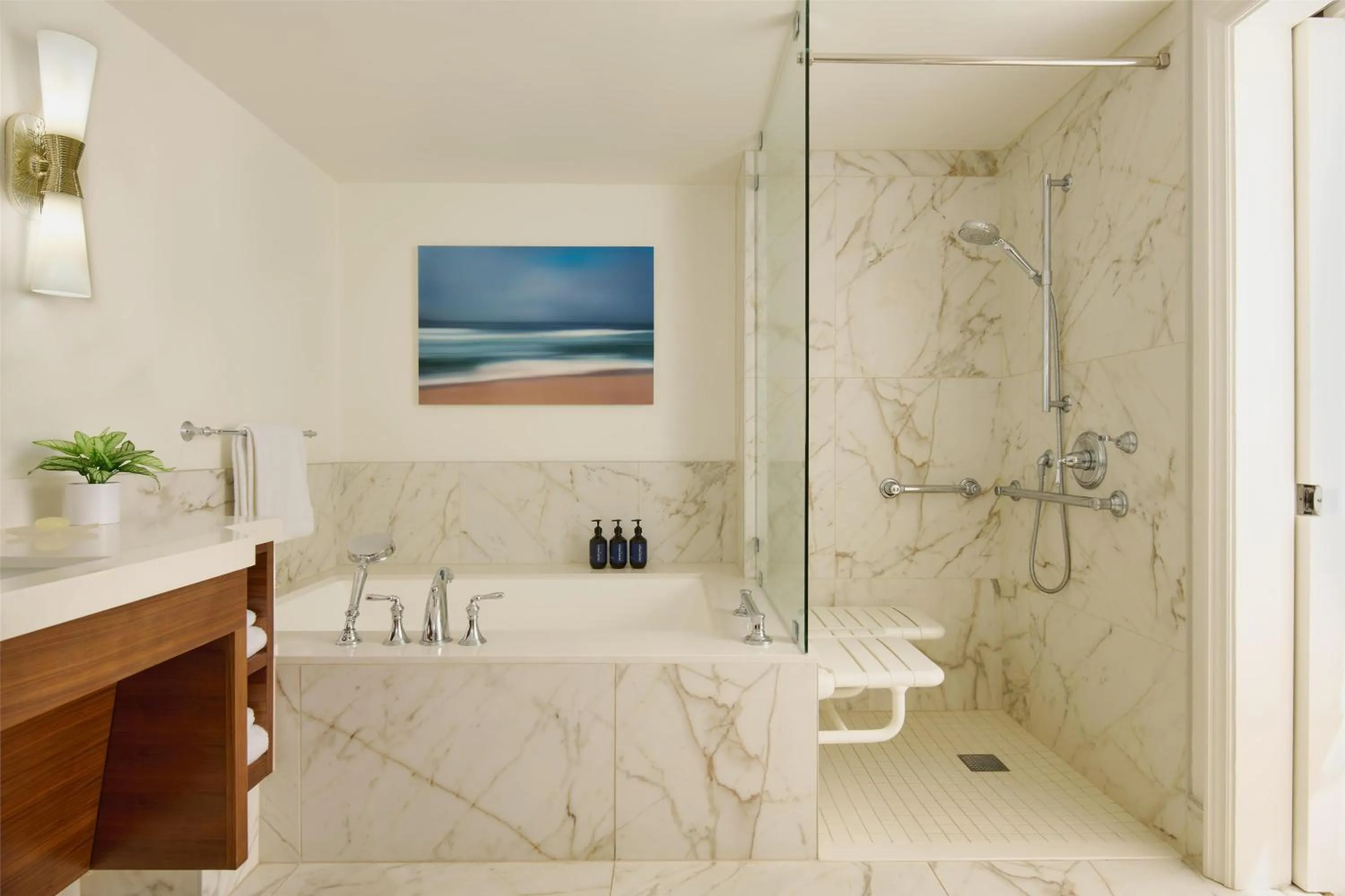 Bathroom in Grand Wailea Resort Hotel & Spa, A Waldorf Astoria Resort