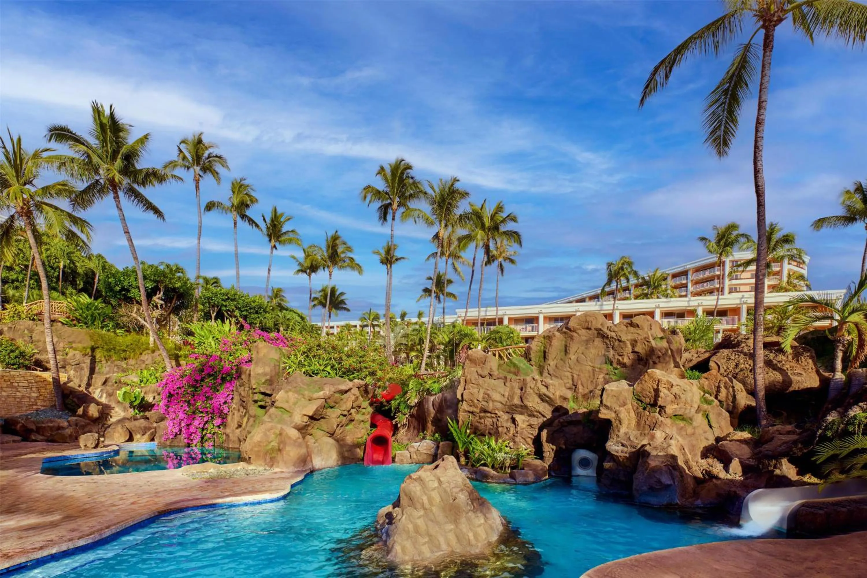 Pool view in Grand Wailea Resort Hotel & Spa, A Waldorf Astoria Resort