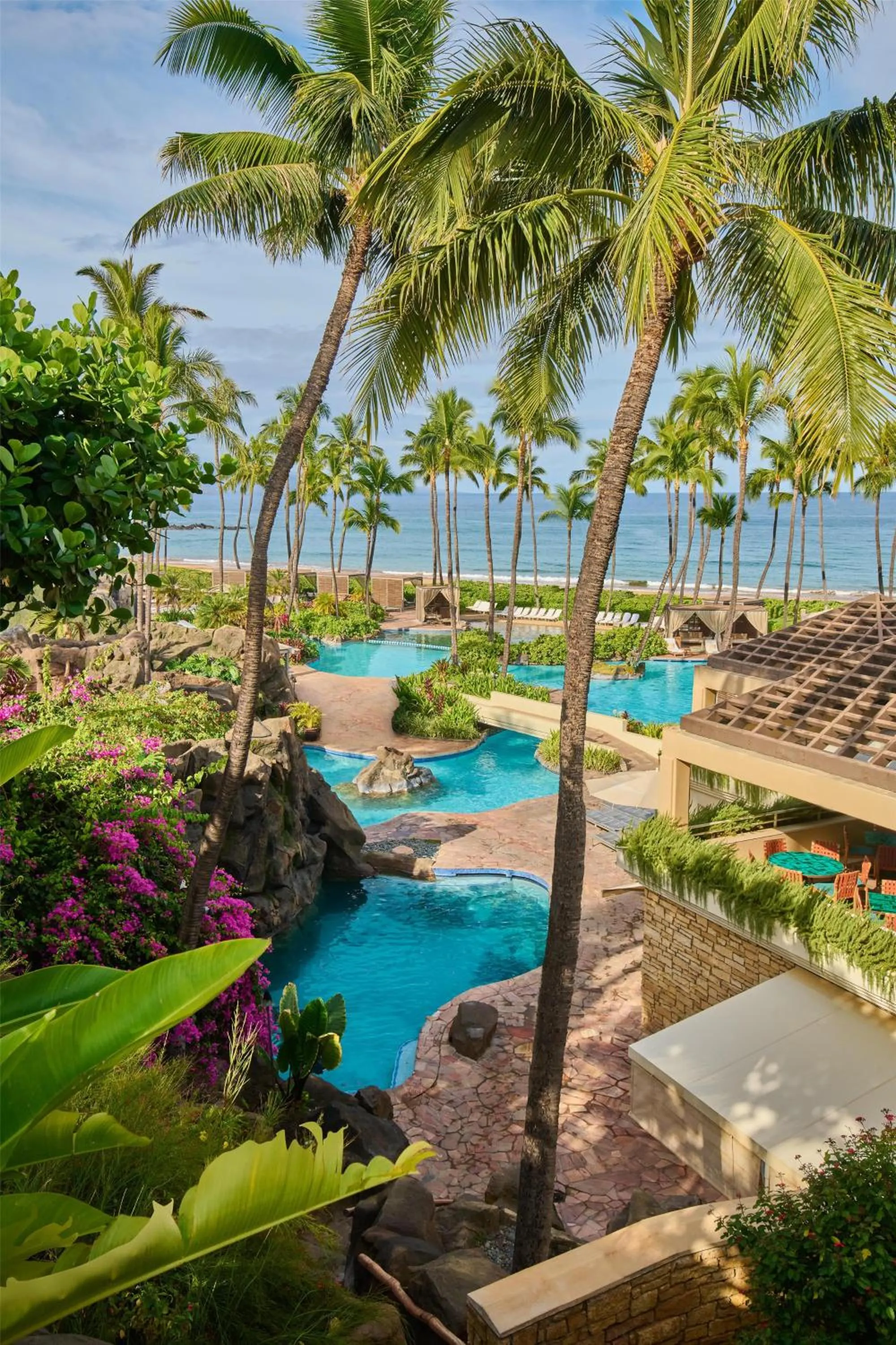 Pool view in Grand Wailea Resort Hotel & Spa, A Waldorf Astoria Resort
