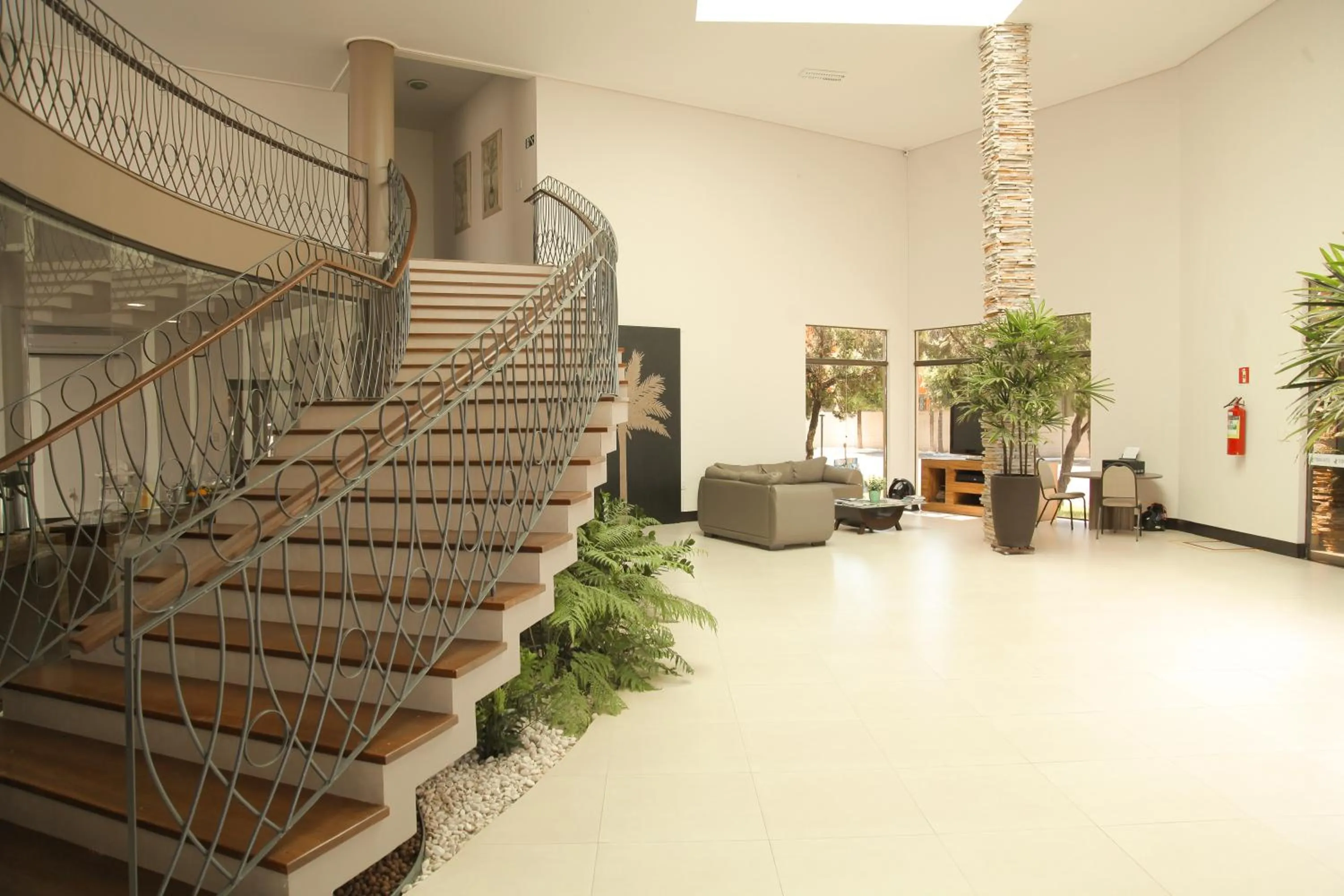 Lobby or reception in Terras Hotel