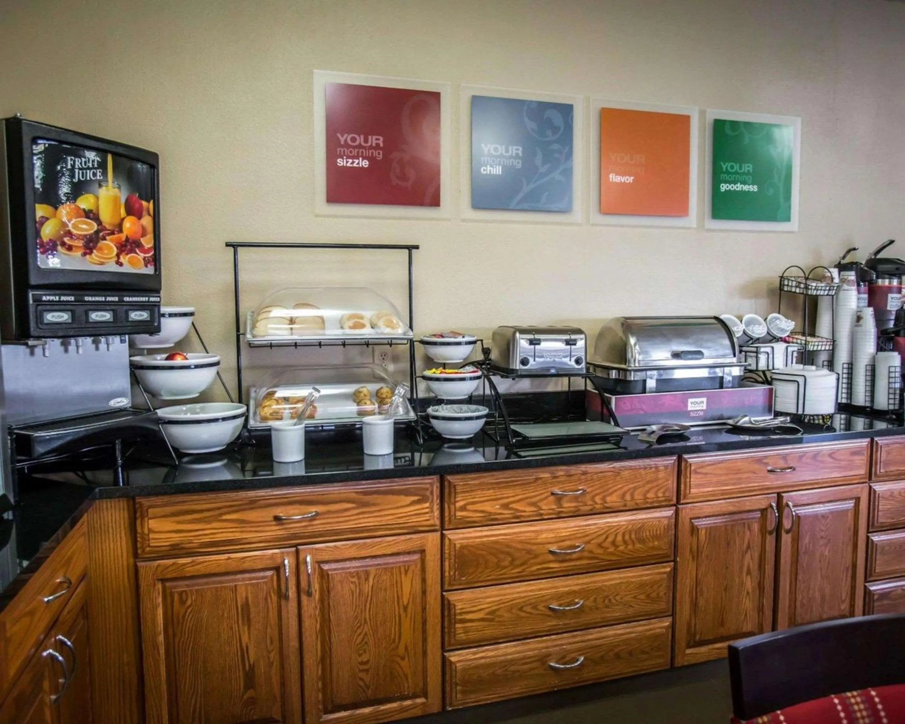 Restaurant/places to eat in Comfort Inn Morris I-80