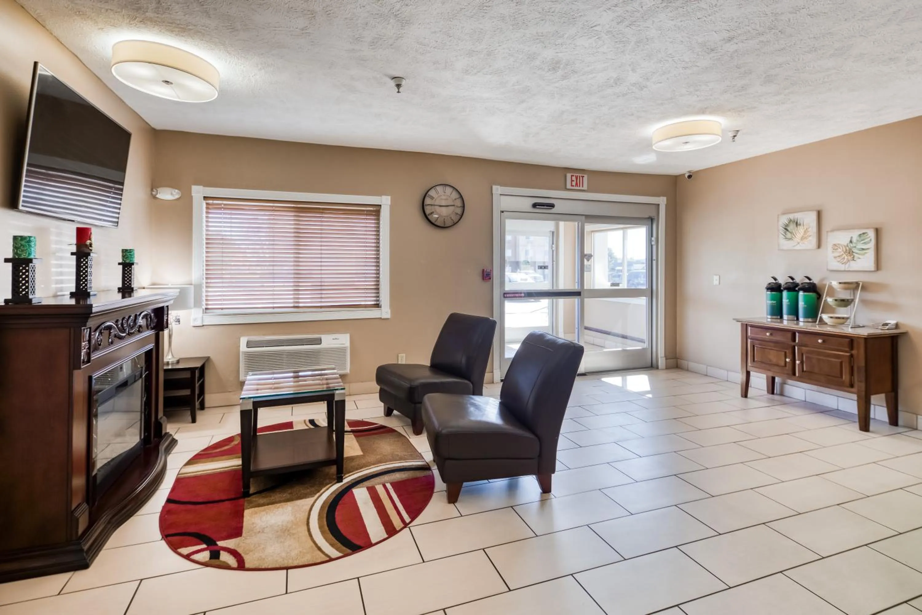 Lobby or reception in Quality Inn & Suites Springfield Southwest near I-72