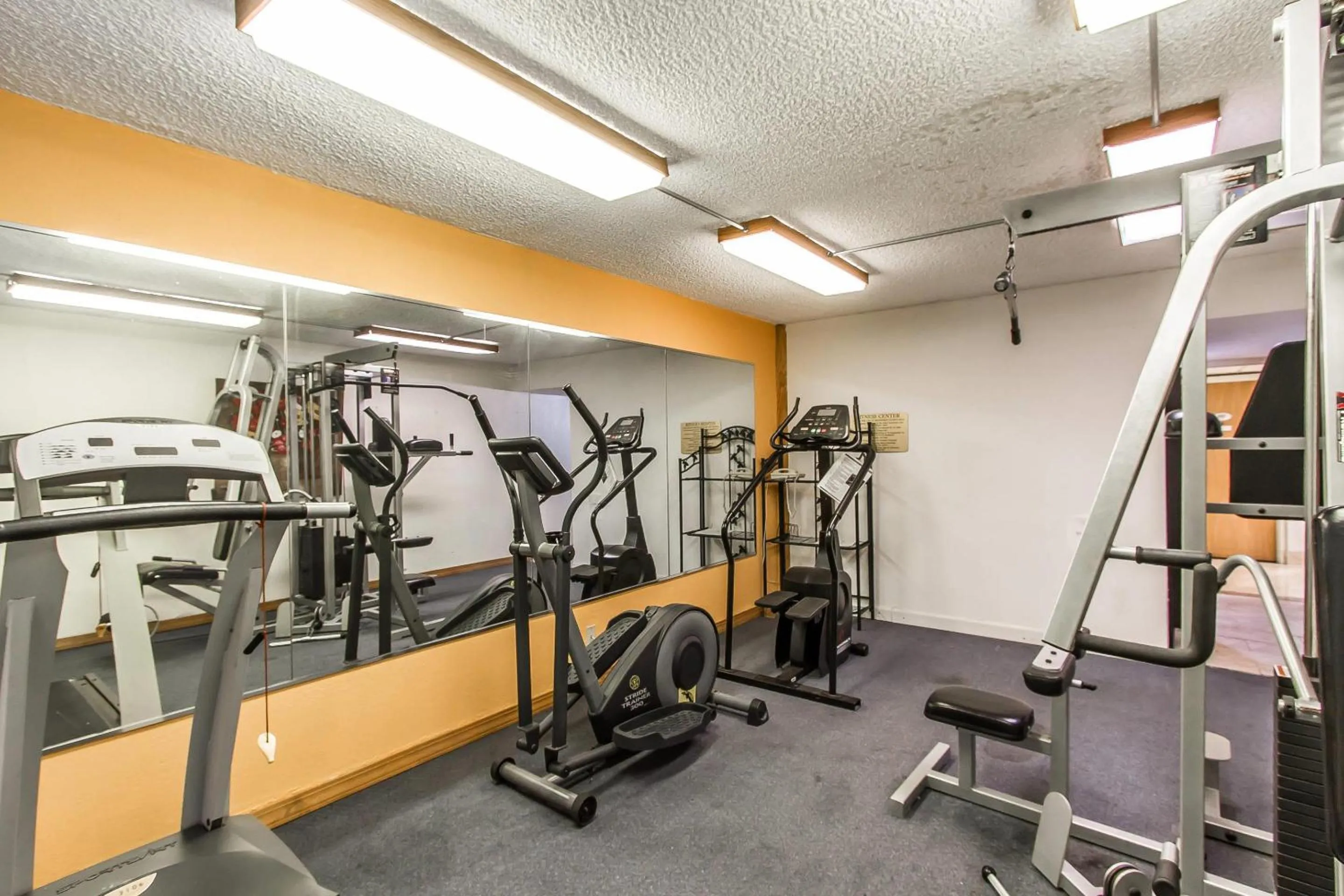 Fitness centre/facilities in Rodeway Inn