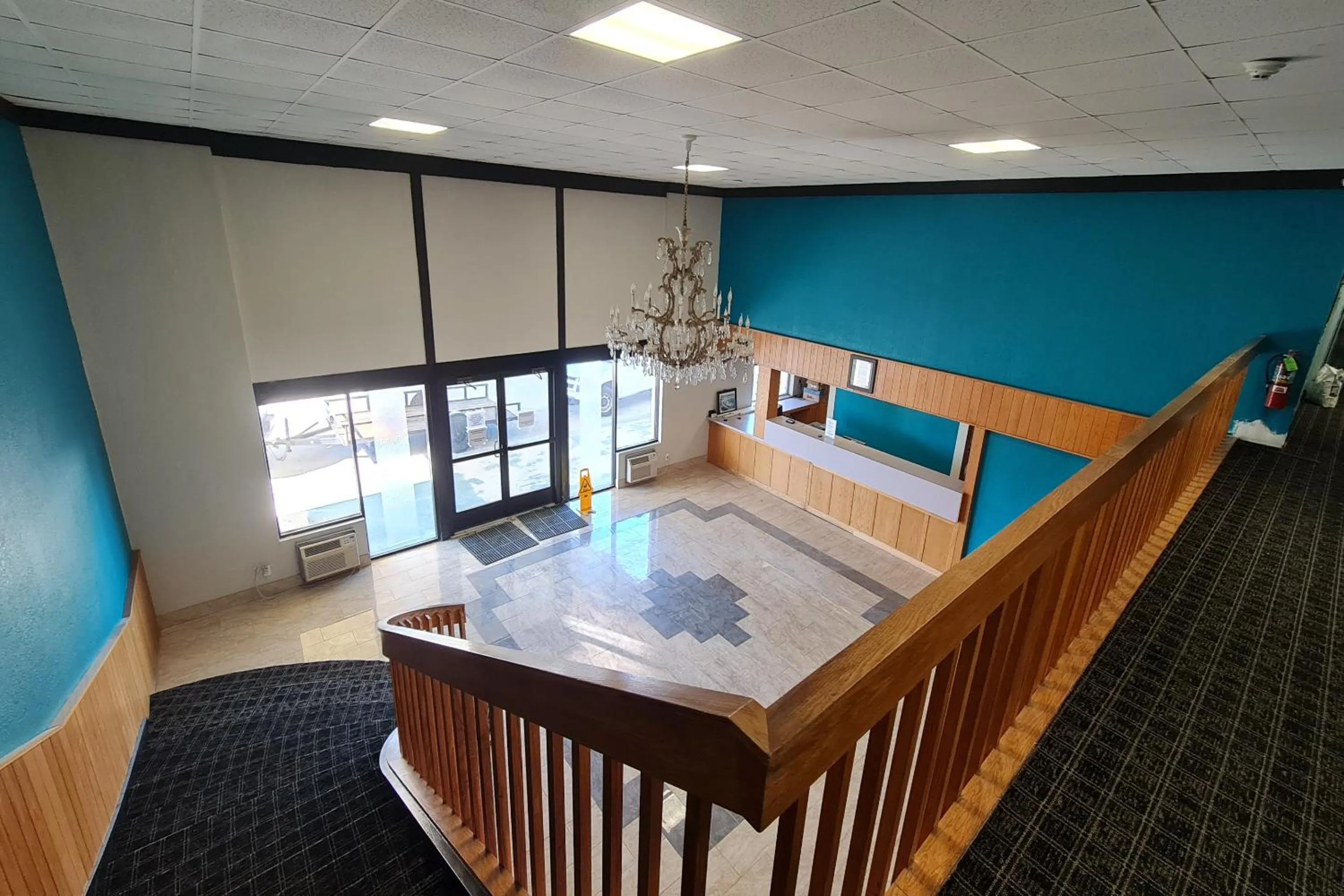 Lobby or reception in Rodeway Inn