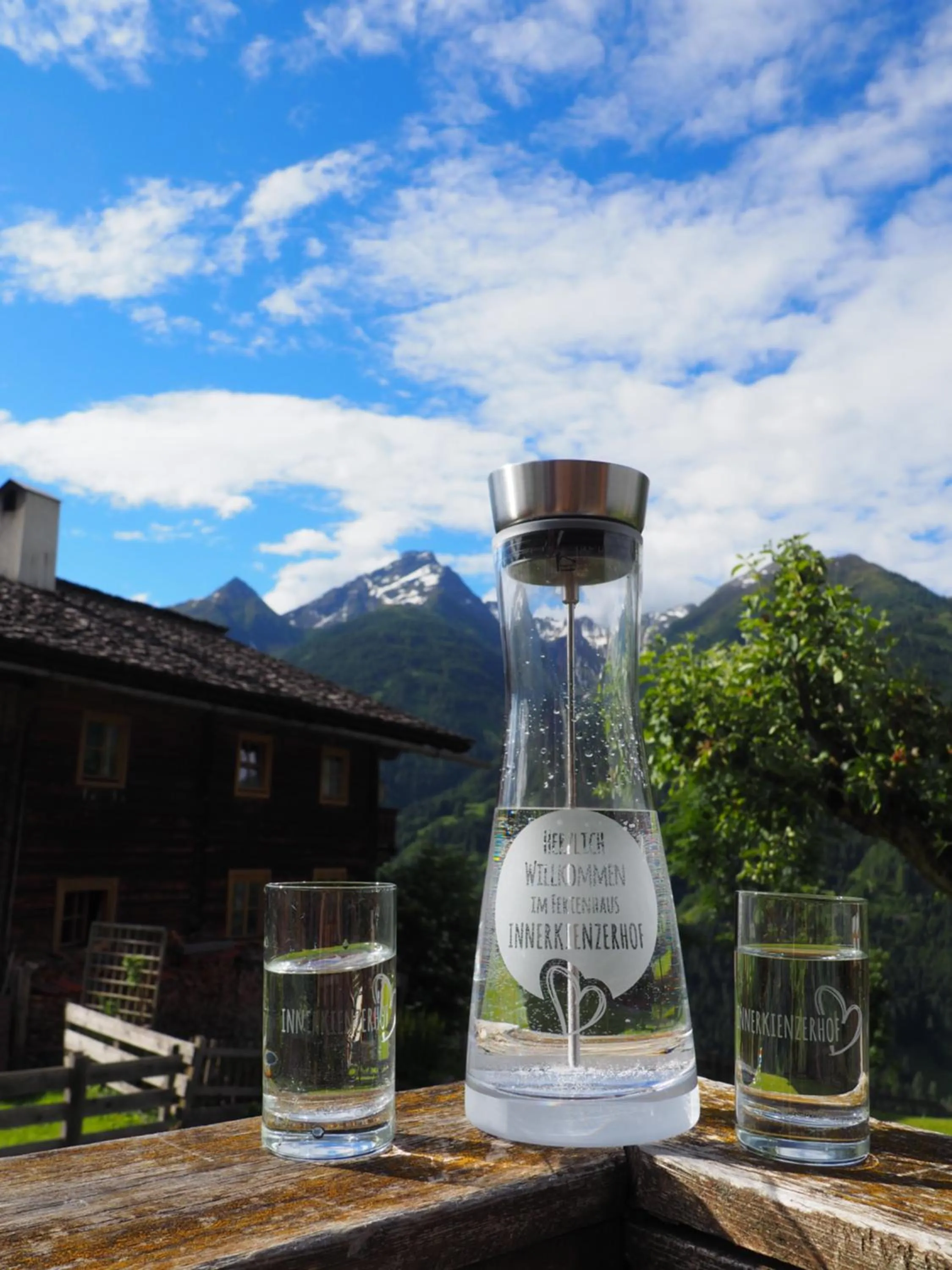 Drinks in Ferienhaus Innerkienzerhof - Urlaub am Bauernhof