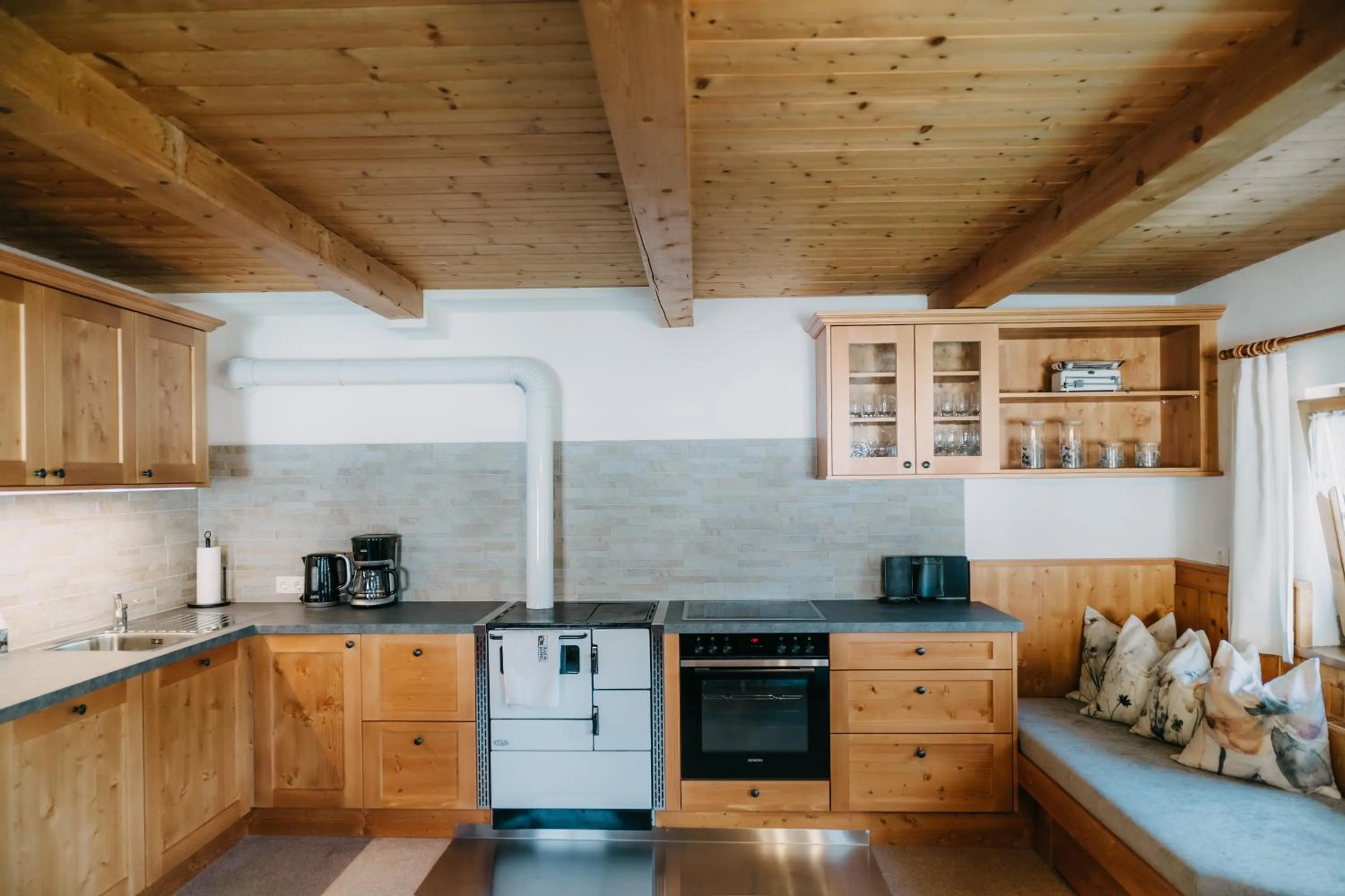 kitchen in Ferienhaus Innerkienzerhof - Urlaub am Bauernhof
