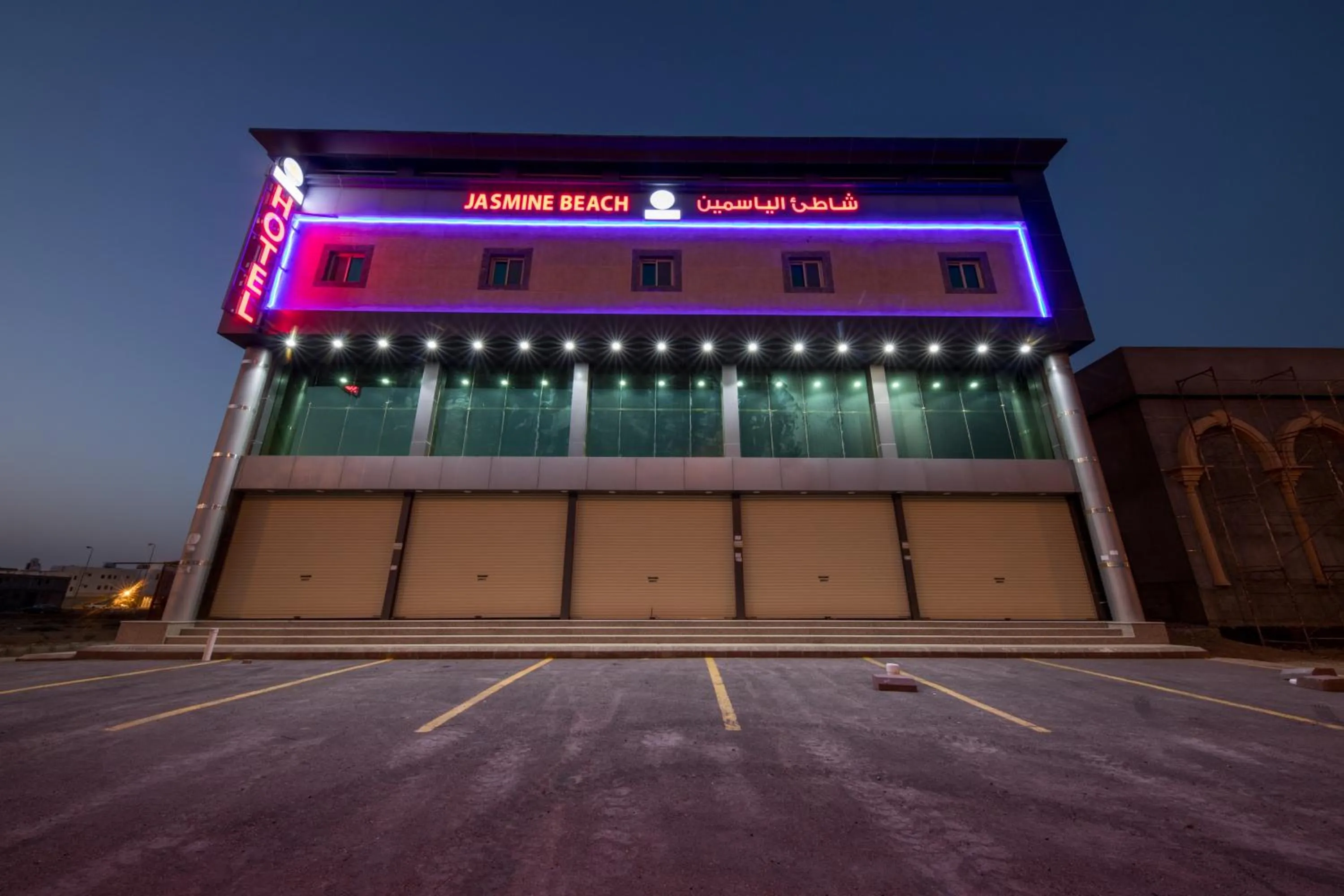 Property building in Jasmine Beach Hotel Suites