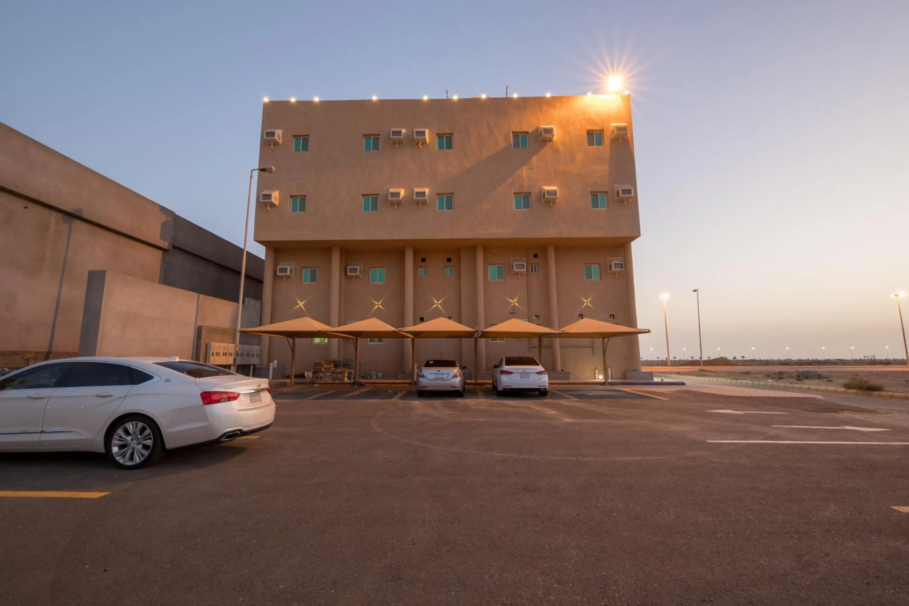 Property building in Jasmine Beach Hotel Suites