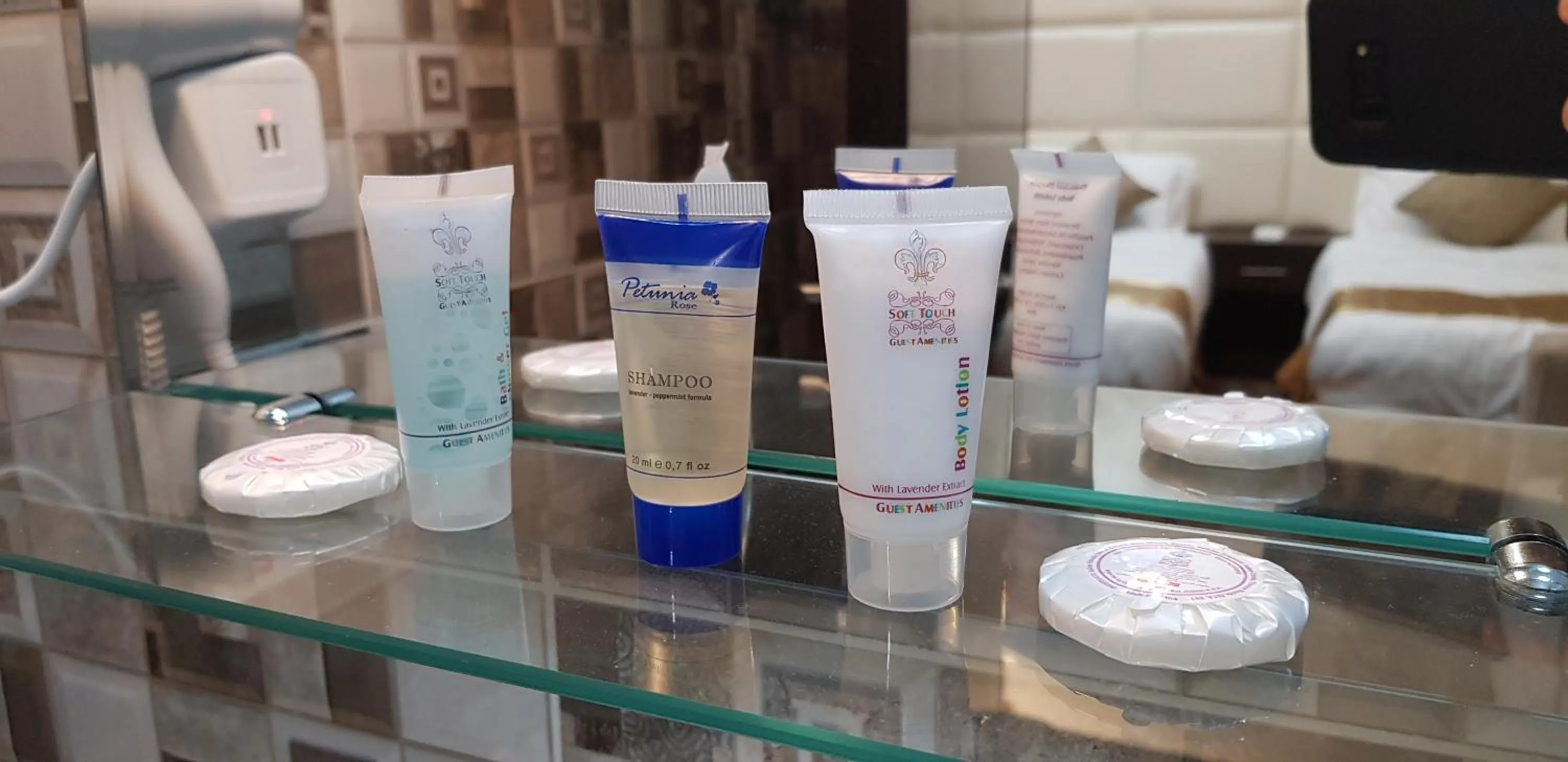 Bathroom in Jasmine Beach Hotel Suites