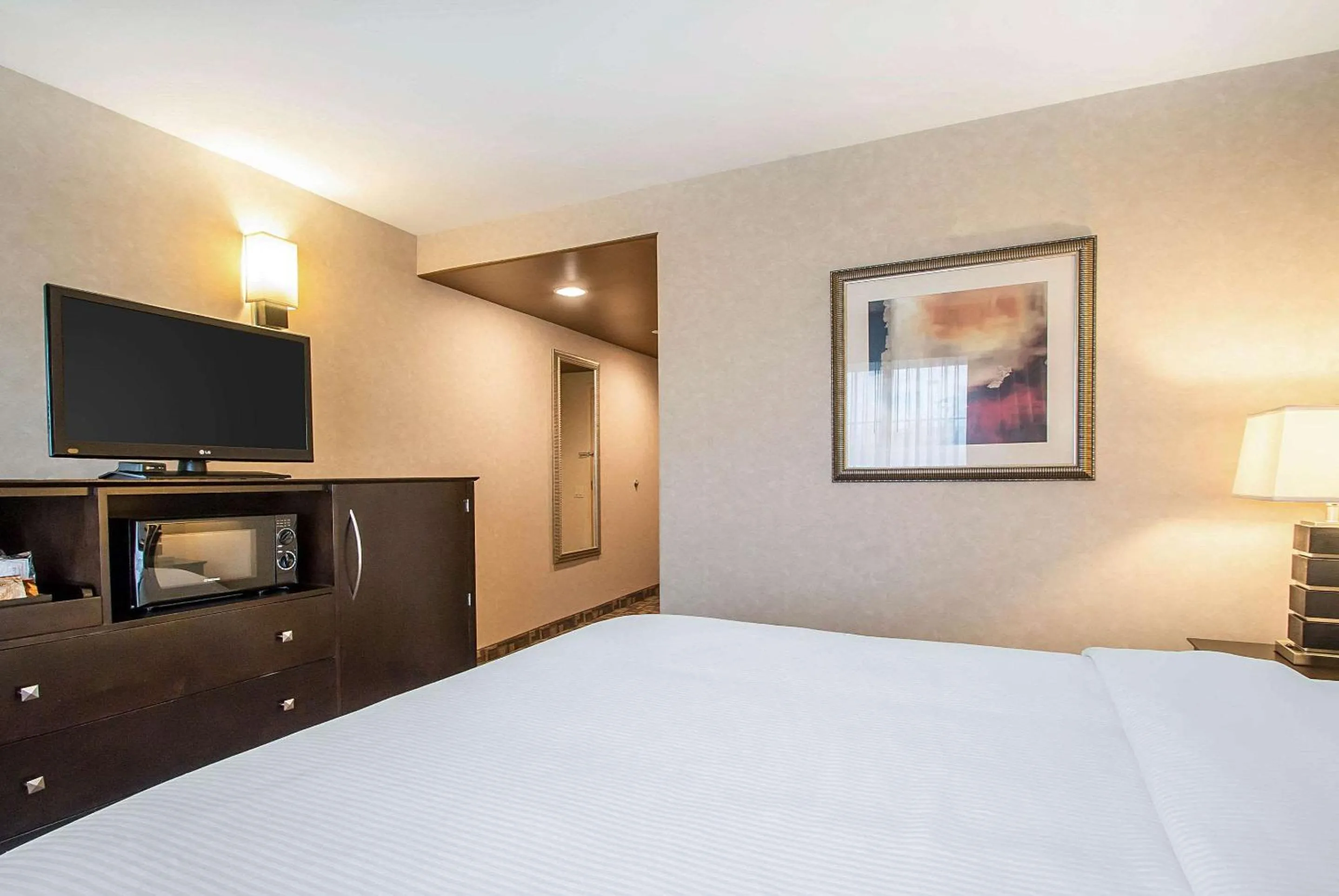 Photo of the whole room, Bed in Clarion Inn Elmhurst - Oak Brook near I-88, I-290, I-294