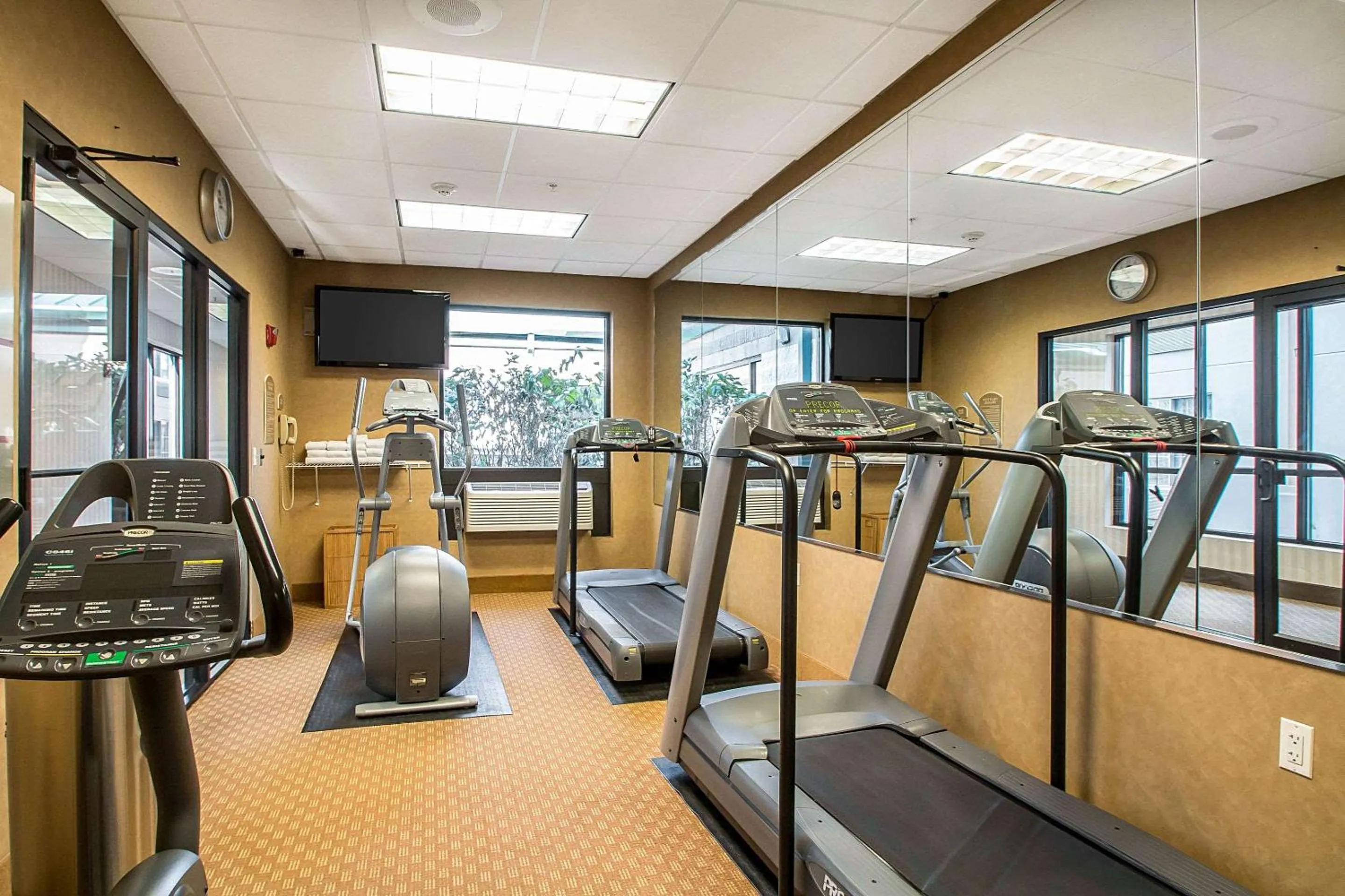 Fitness centre/facilities in Clarion Inn Elmhurst - Oak Brook near I-88, I-290, I-294