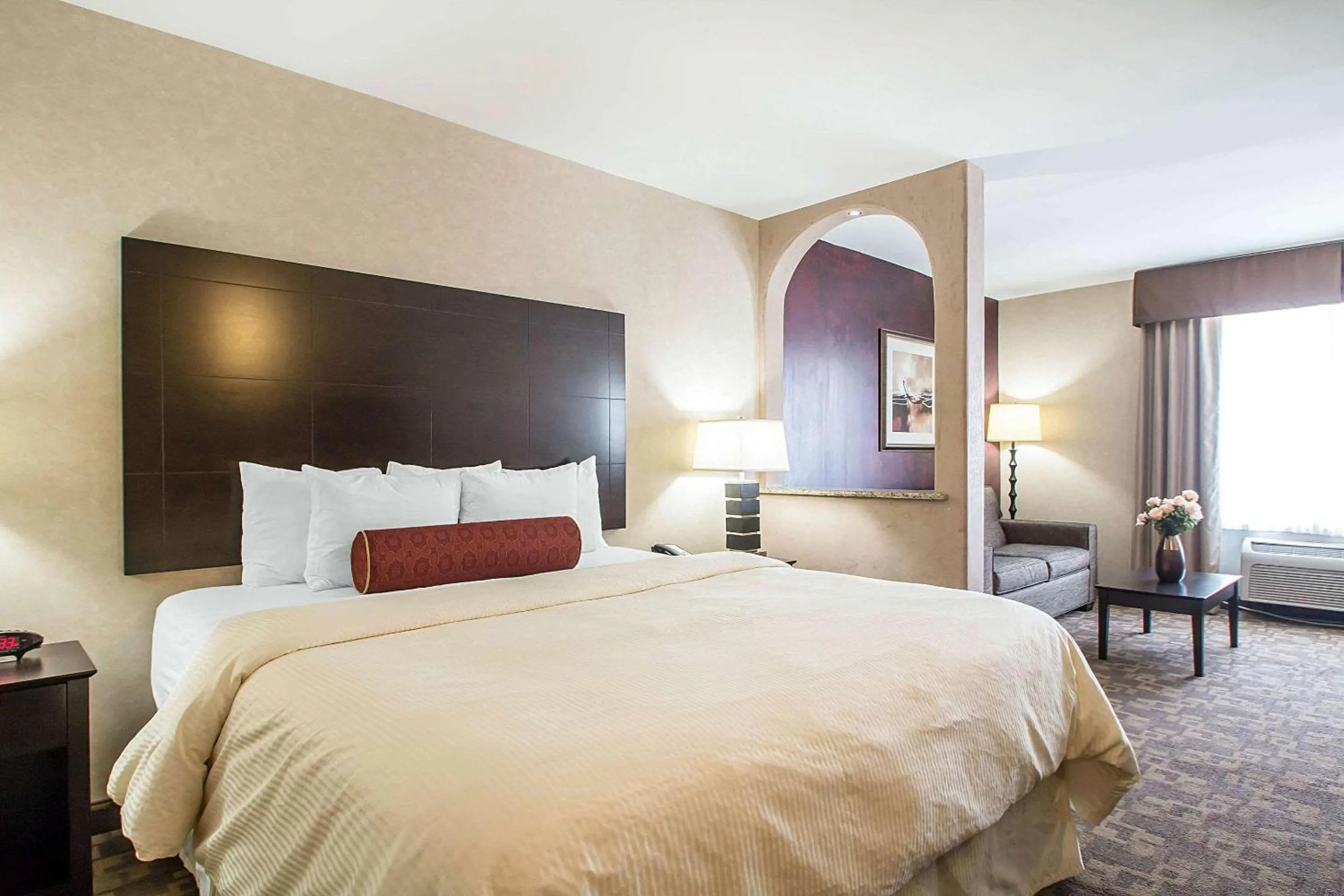 Bedroom, Bed in Clarion Inn Elmhurst - Oak Brook near I-88, I-290, I-294