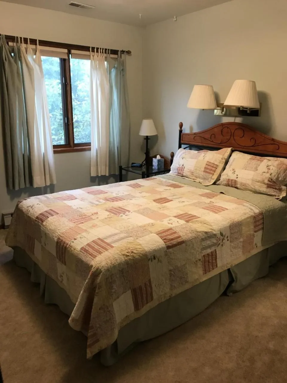 Bedroom, Bed in Nordic House