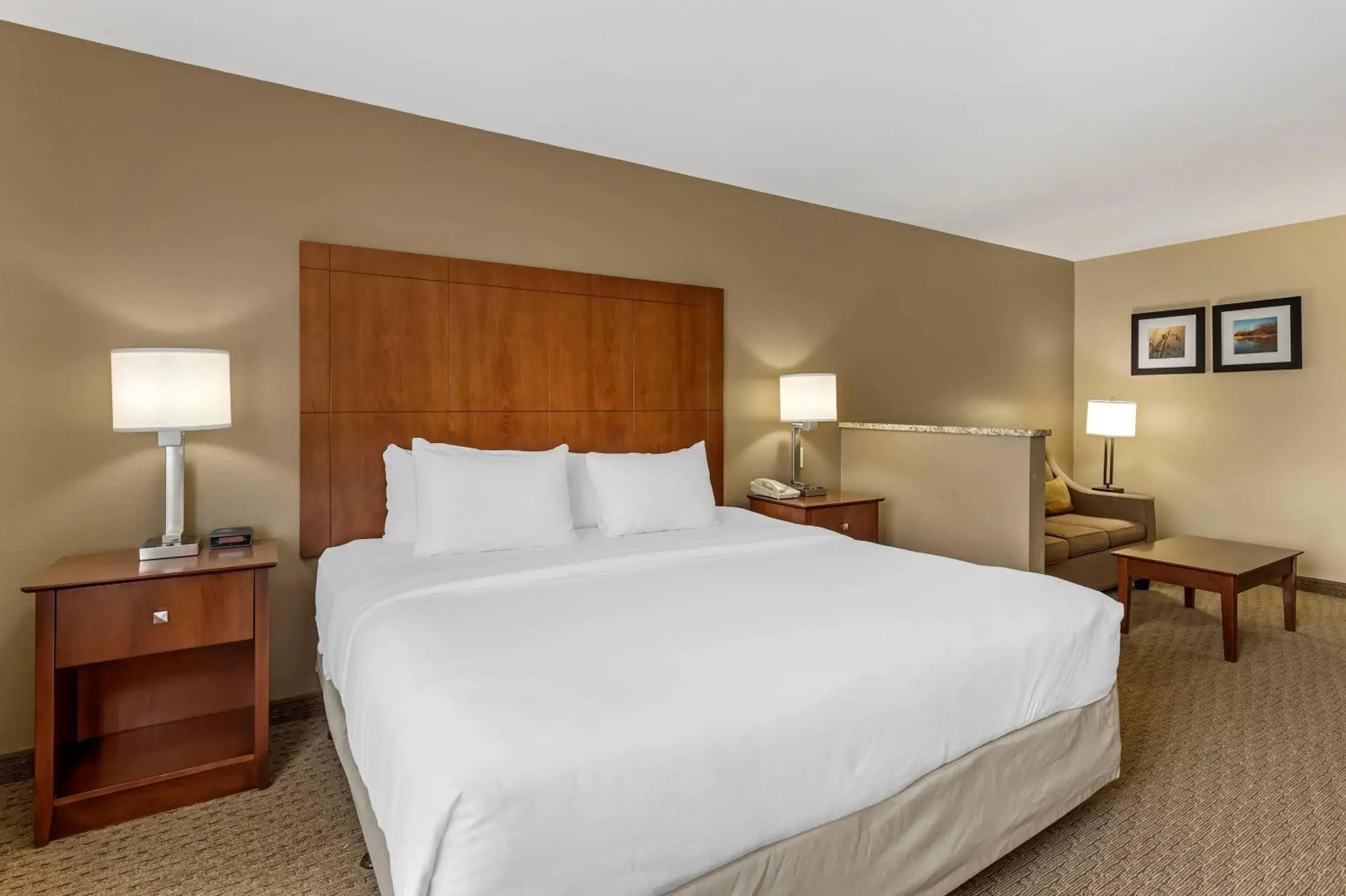 King Suite - Non-Smoking in Comfort Inn & Suites East Moline near I-80 King Suite - Non-Smoking in Comfort Inn & Suites East Moline near I-80