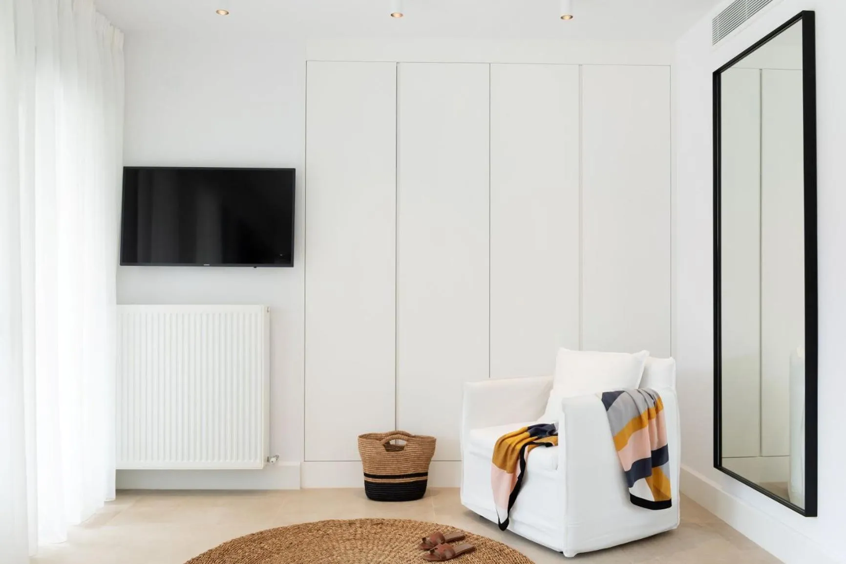 Seating area in Amantes Villas and Suites