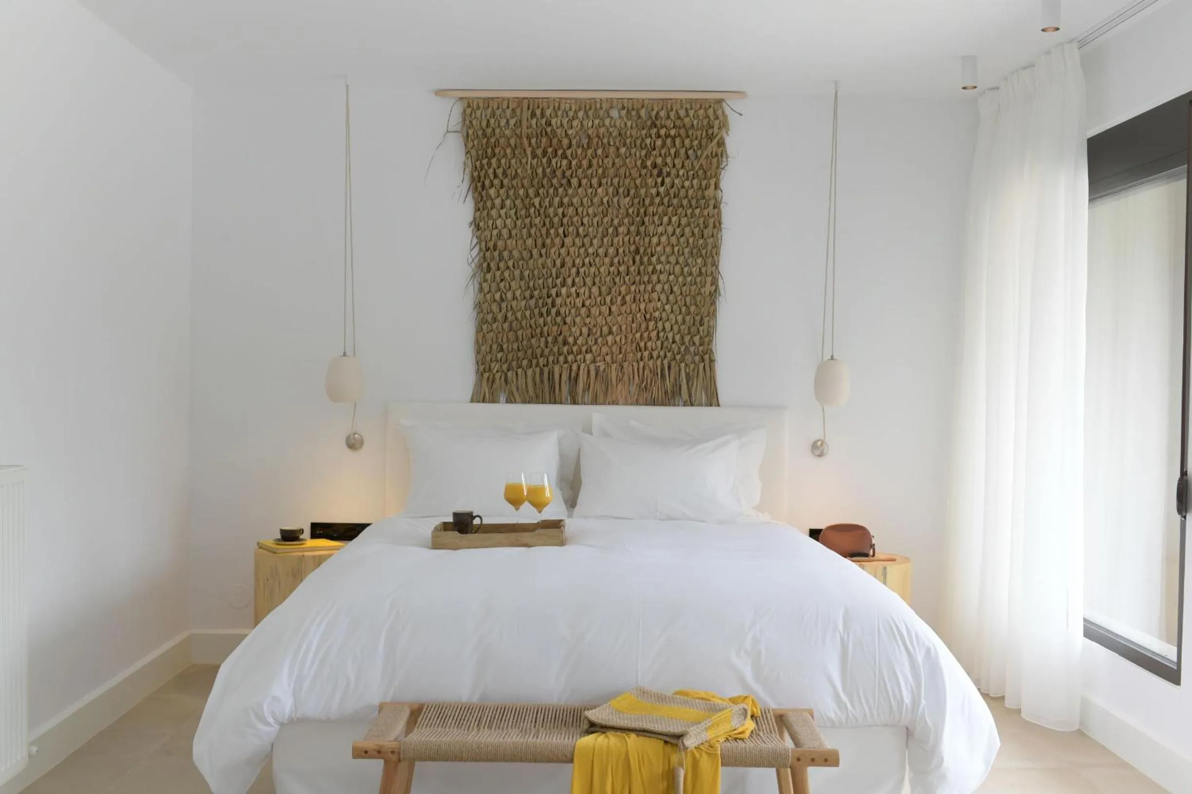 Bedroom, Bed in Amantes Villas and Suites