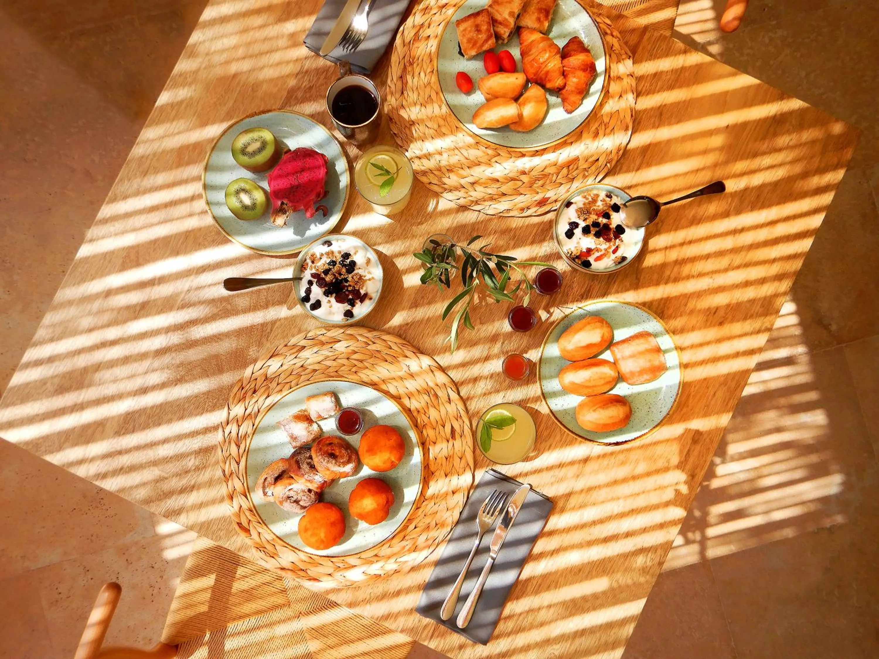 Food close-up in Amantes Villas and Suites