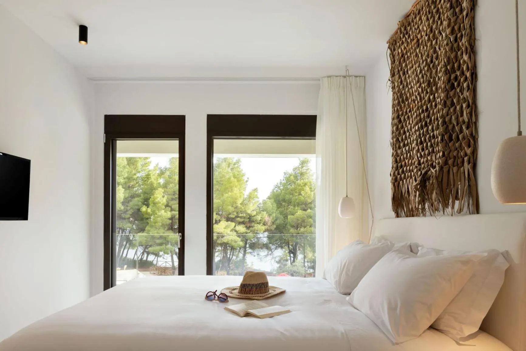 Bedroom, Bed in Amantes Villas and Suites
