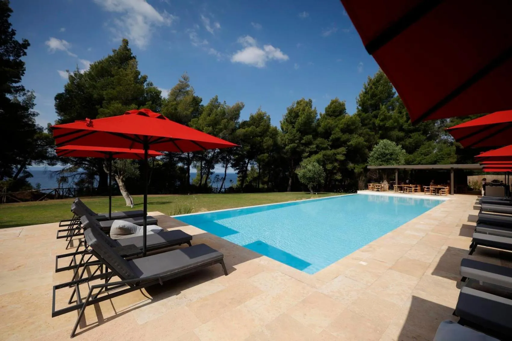 Pool view in Amantes Villas and Suites