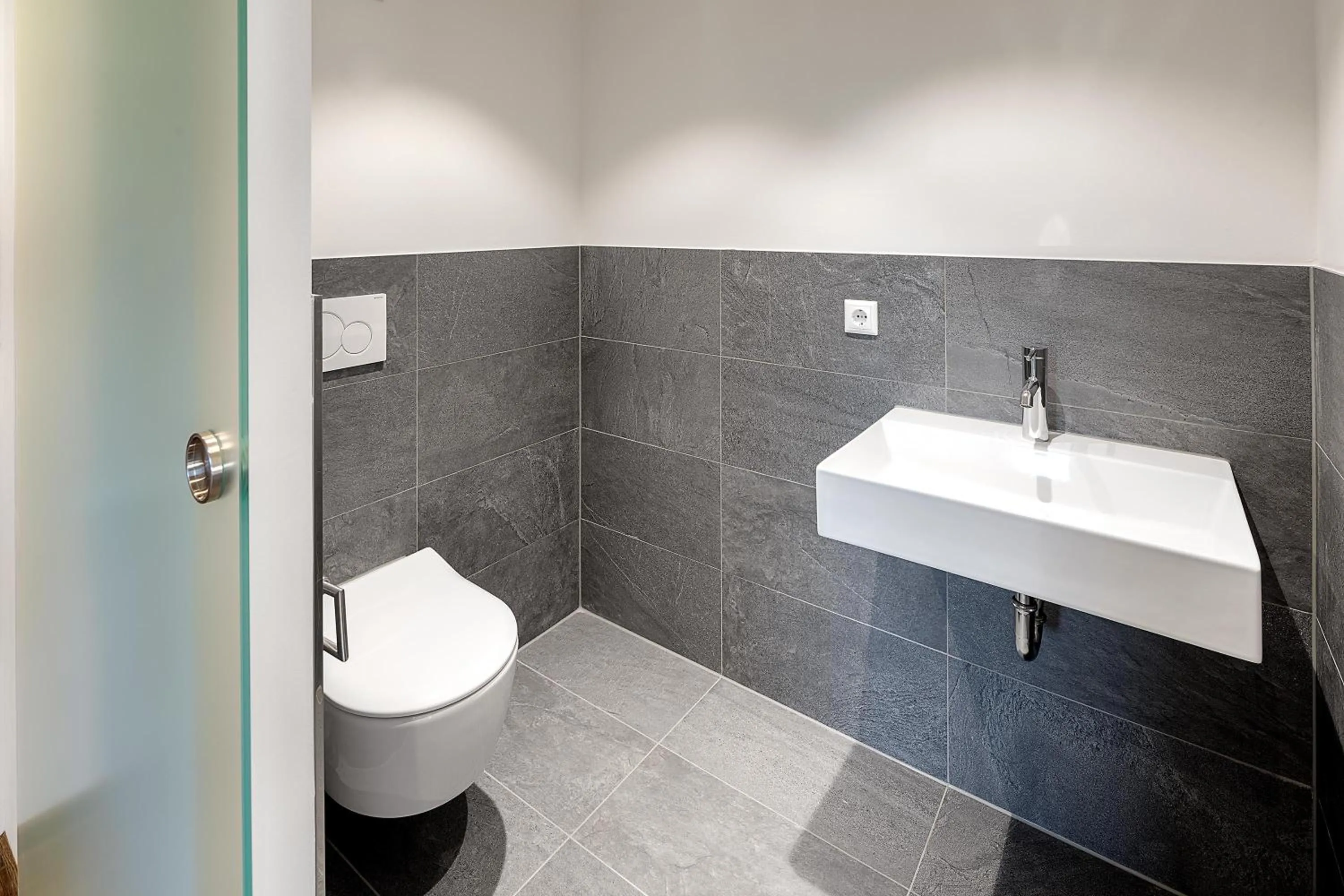 Bathroom in Hotel Kühberg