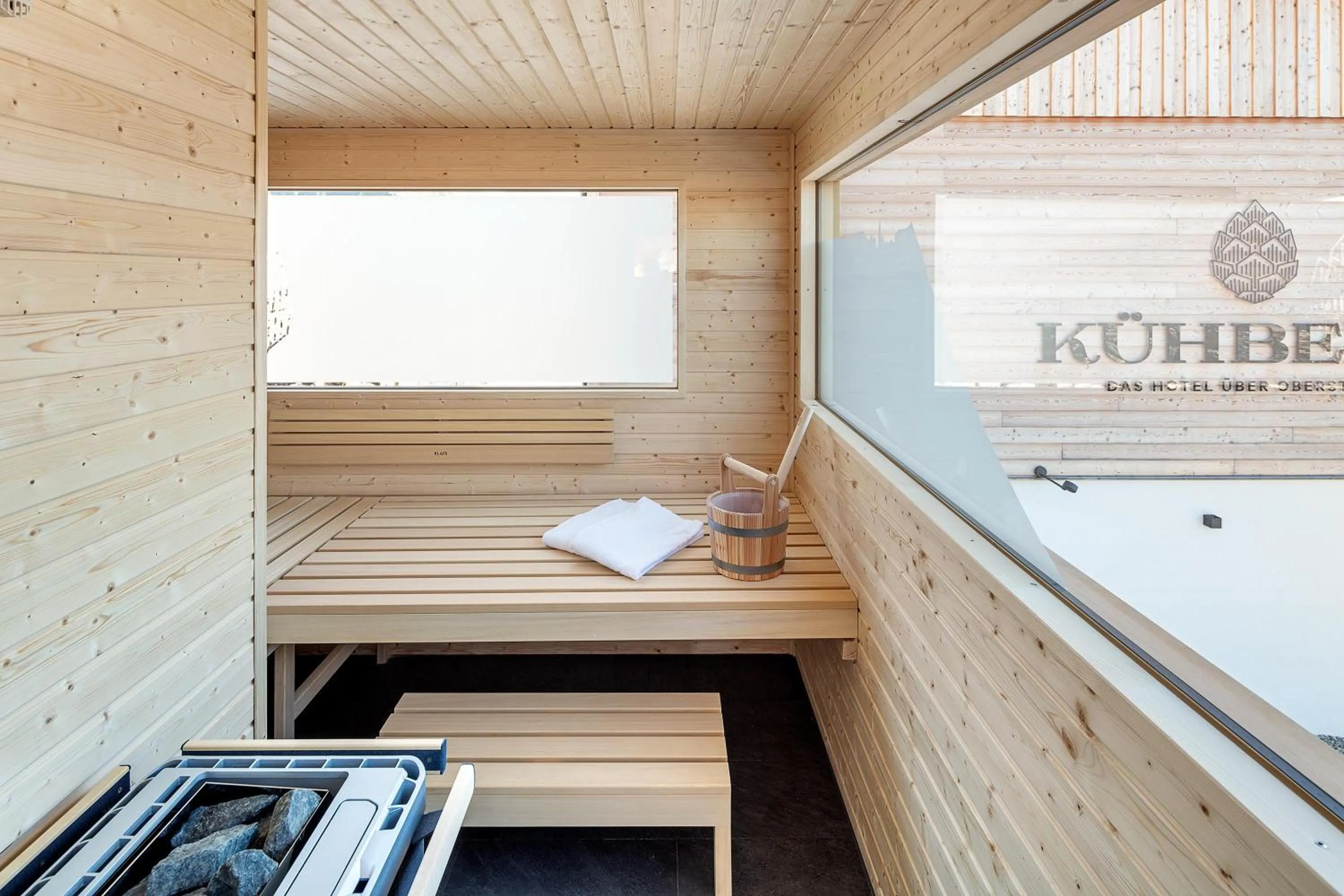 Sauna in Hotel Kühberg