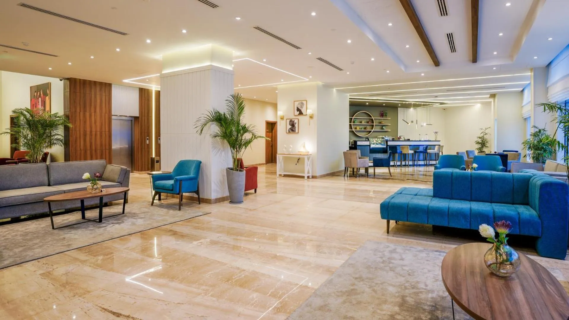 Lobby or reception in SeaVille Beach Hotel by Elite Hotels & Resorts