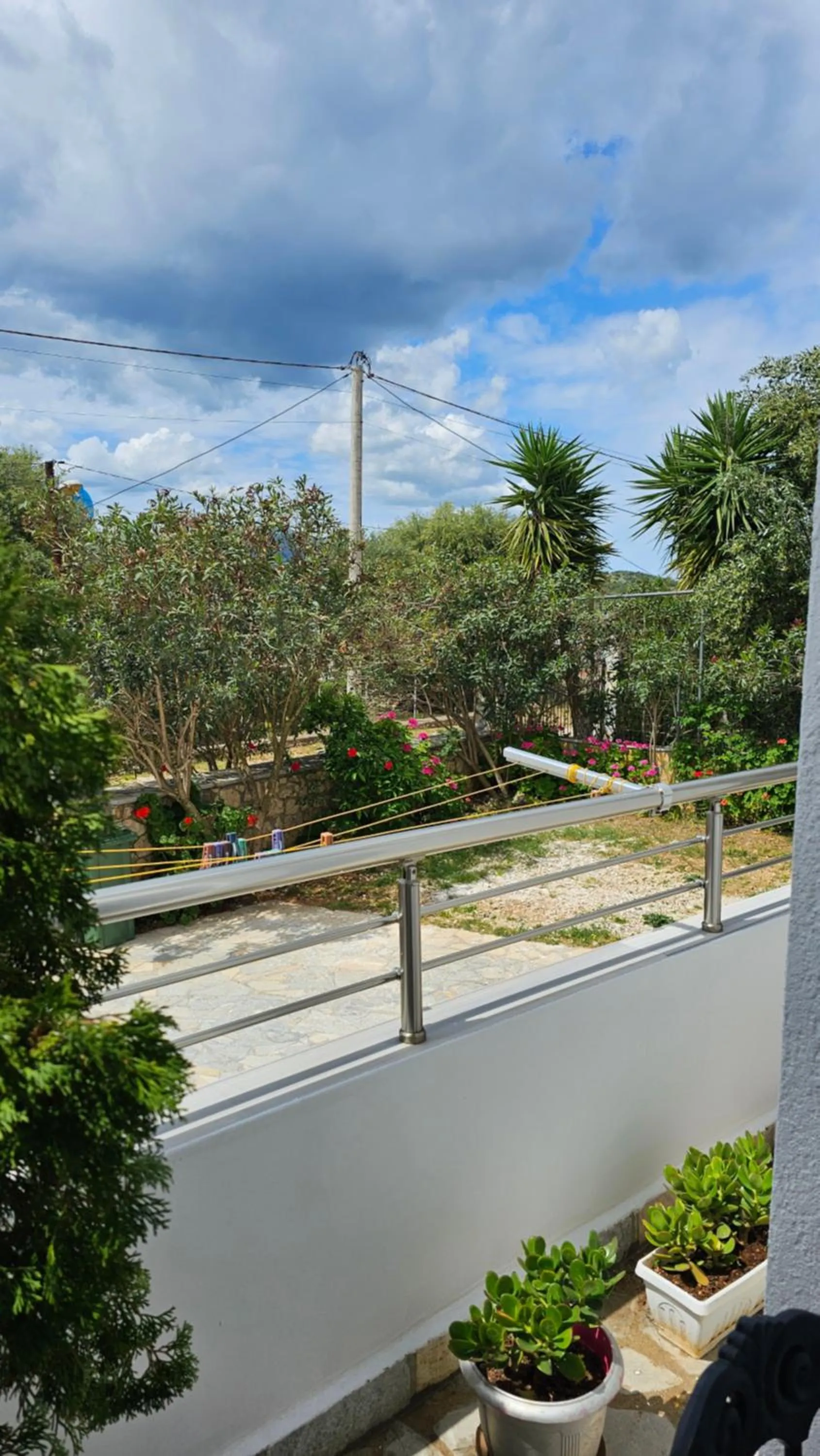 Garden view in Vila Malo